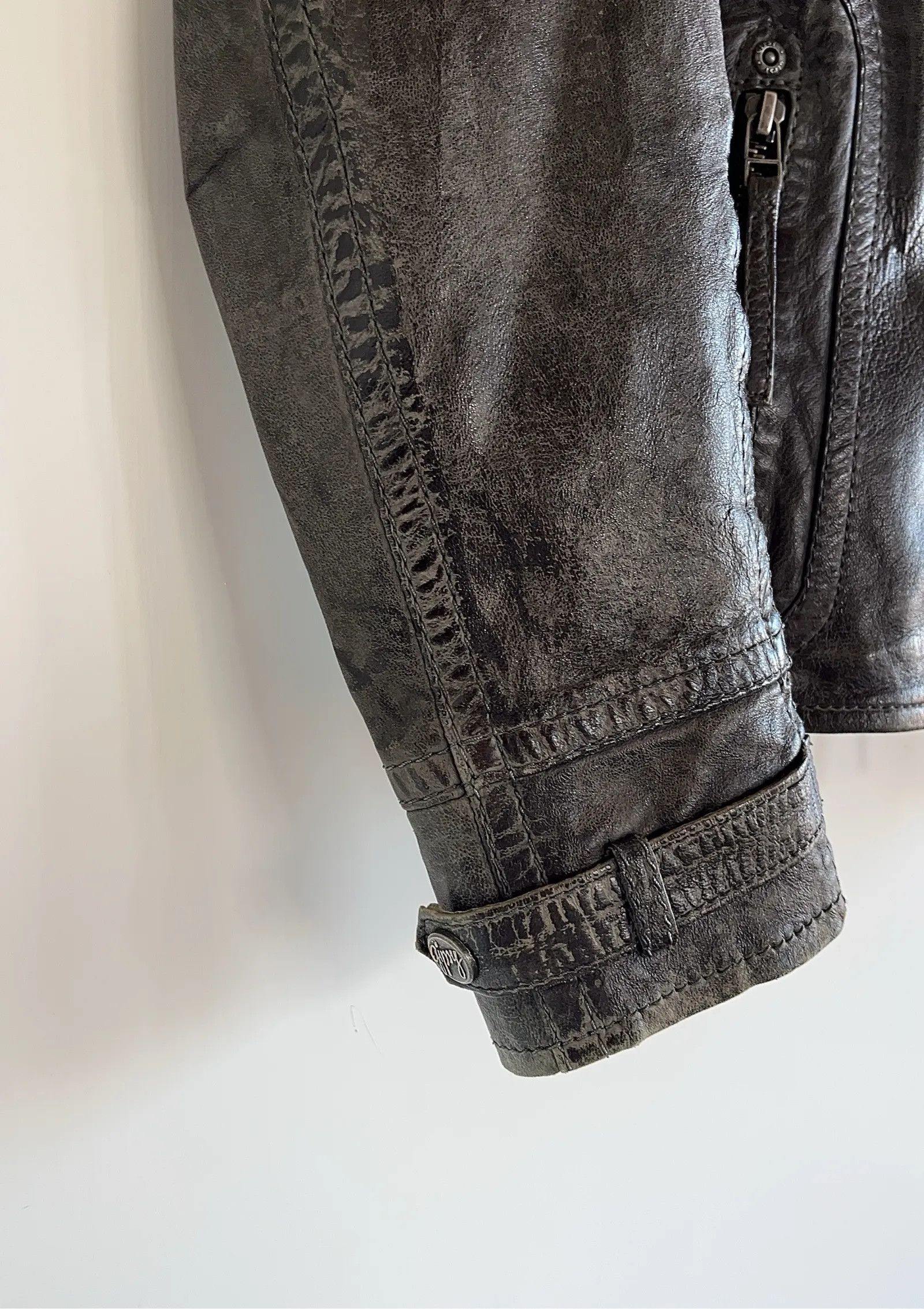 Gypsy Gypsy Leather Jacket Size L / US 10 / IT 46 - 7 Thumbnail