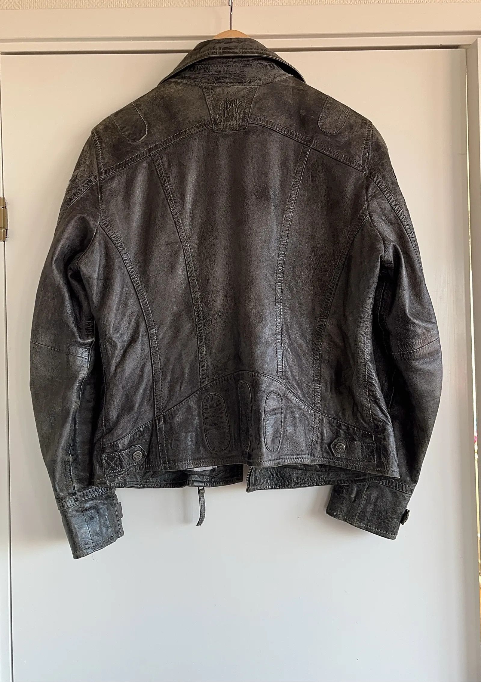 Gypsy Gypsy Leather Jacket Size L / US 10 / IT 46 - 4 Thumbnail