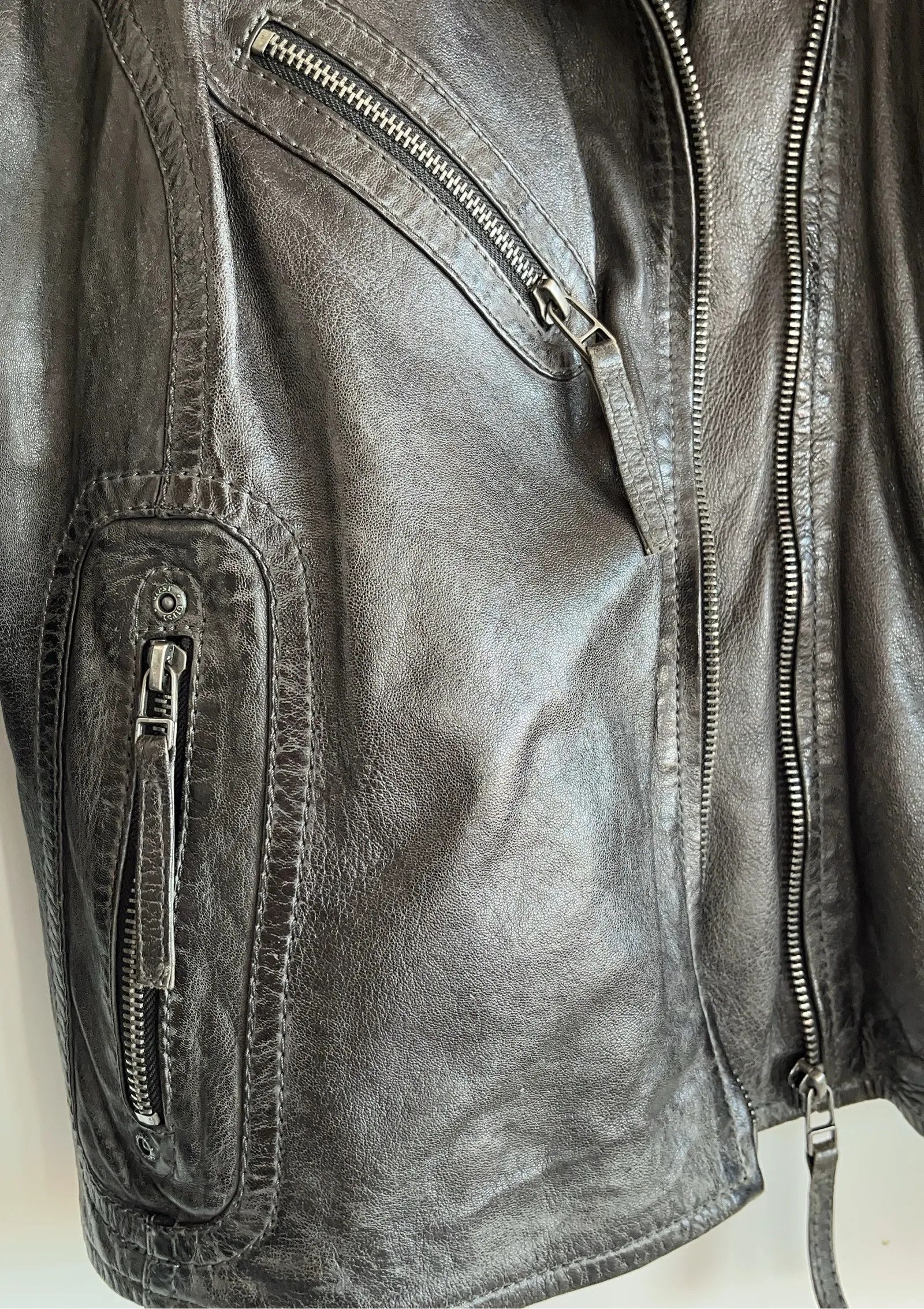 Gypsy Gypsy Leather Jacket Size L / US 10 / IT 46 - 6 Thumbnail