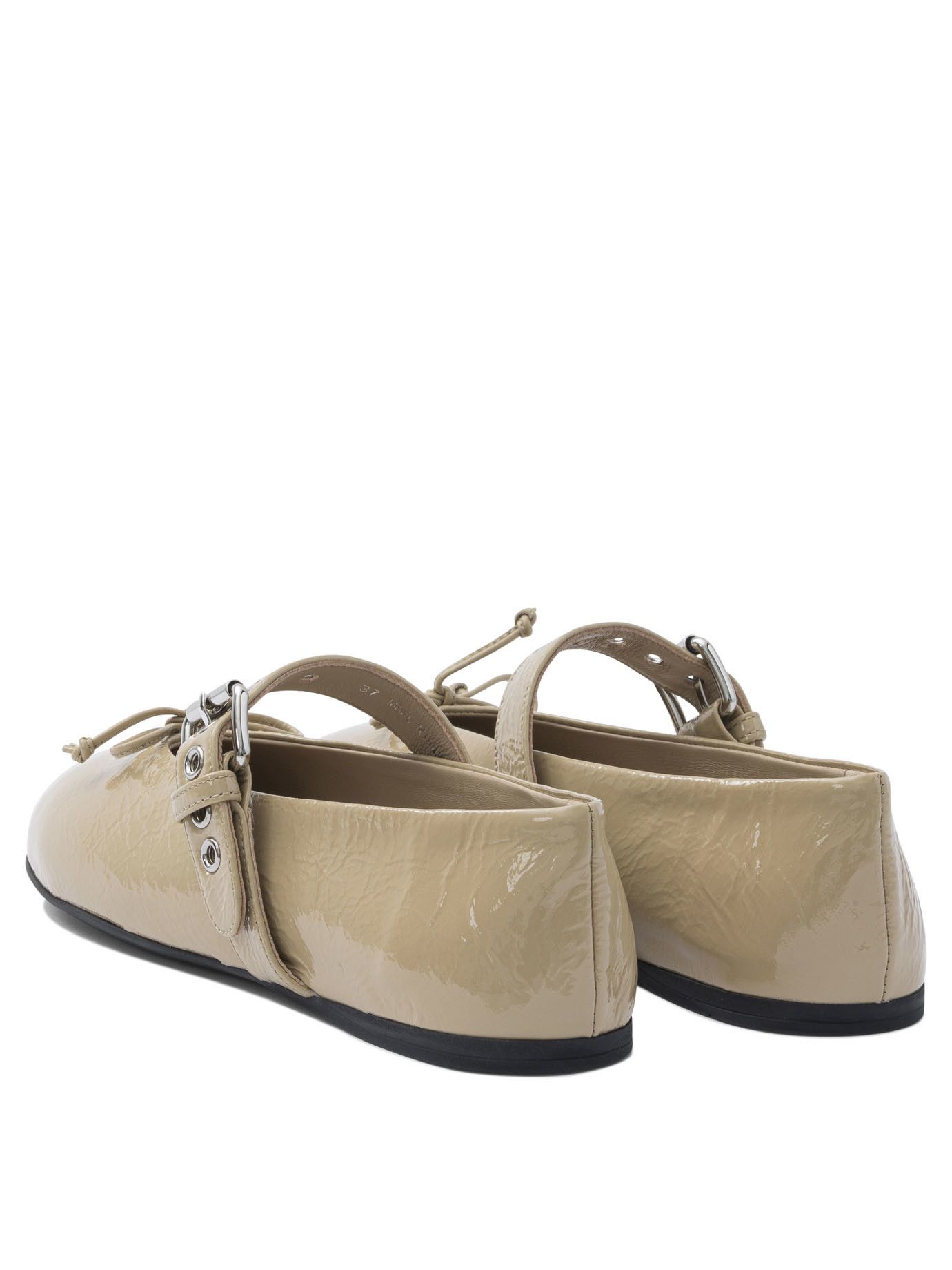 Miu Miu Miu Miu Flat Ballerinas In Lamb Leather IT 37 Women - USA Duties Paid Size US 7 / IT 37 - 5 Thumbnail