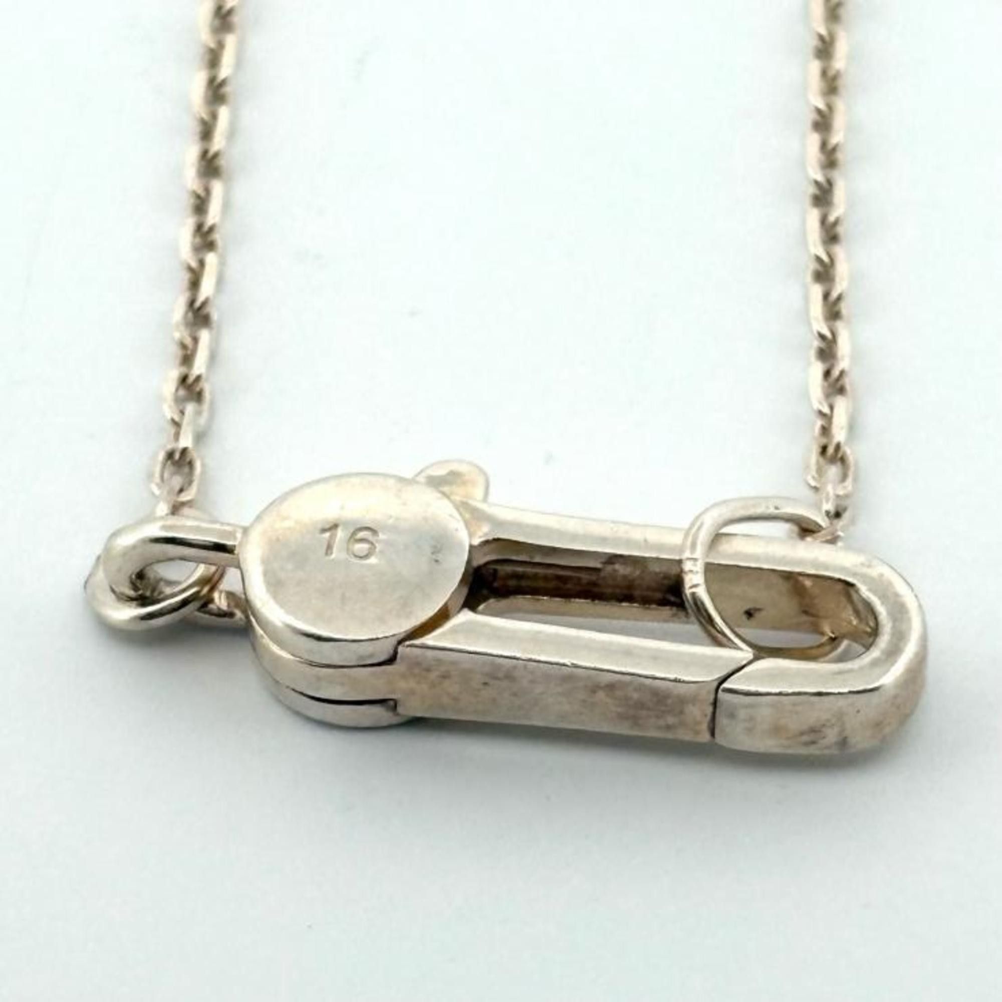 Gucci Gucci Trademark Heart Bracelet in Ag925 Silver (223513) with Logo Plate (#16) Size ONE SIZE - 6 Thumbnail