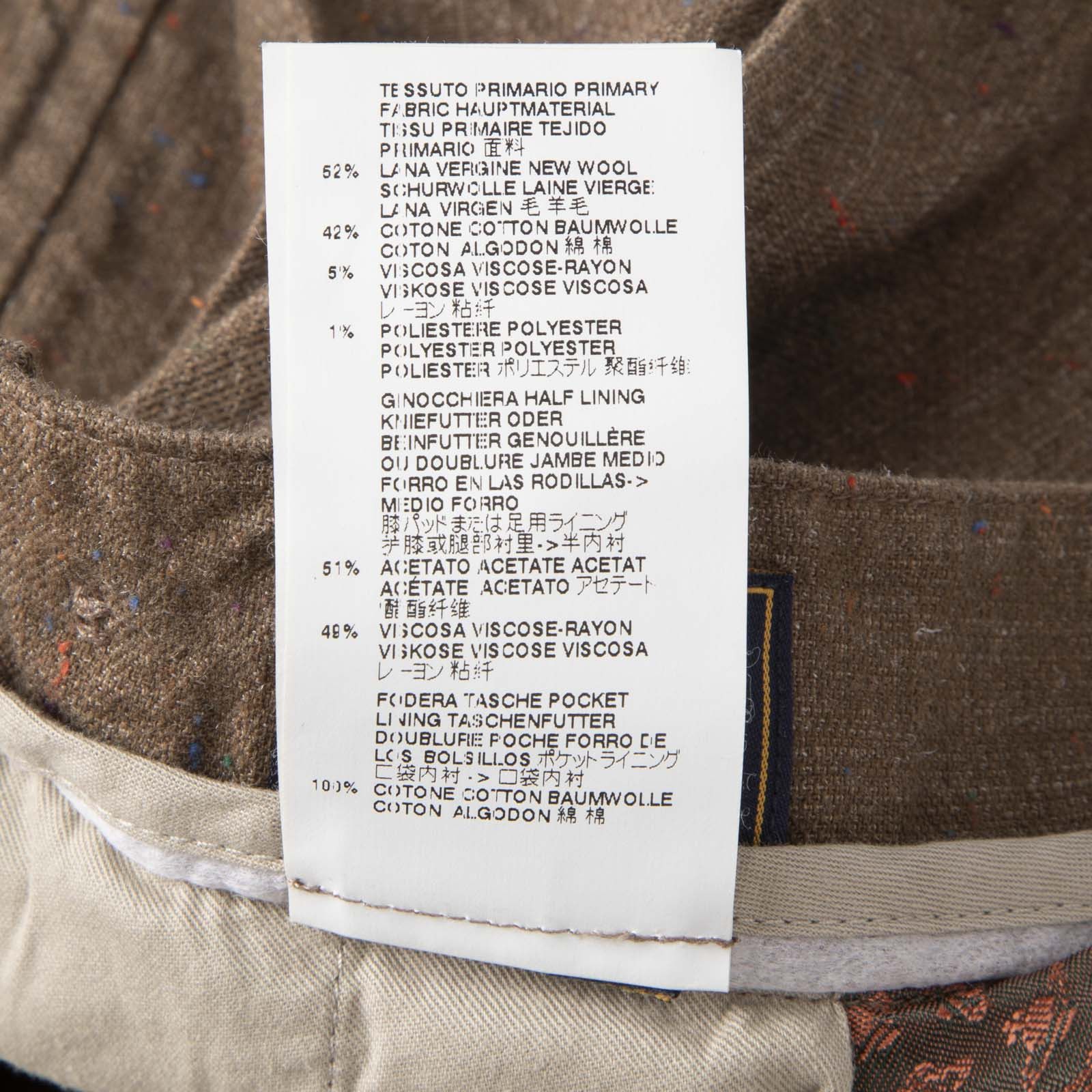Vivienne Westwood Brown Wool Skinny Trousers Size 34" / US 12 / IT 48 - 5 Thumbnail