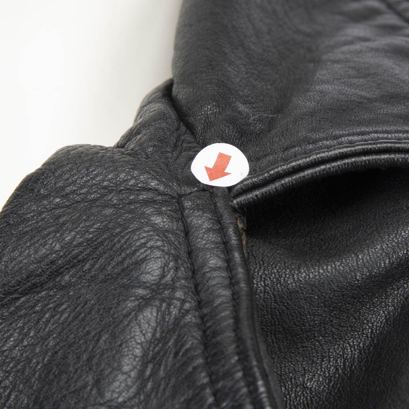 Acne Studios Black Calfskin Biker Jacket Size M / US 6-8 / IT 42-44 - 8 Thumbnail