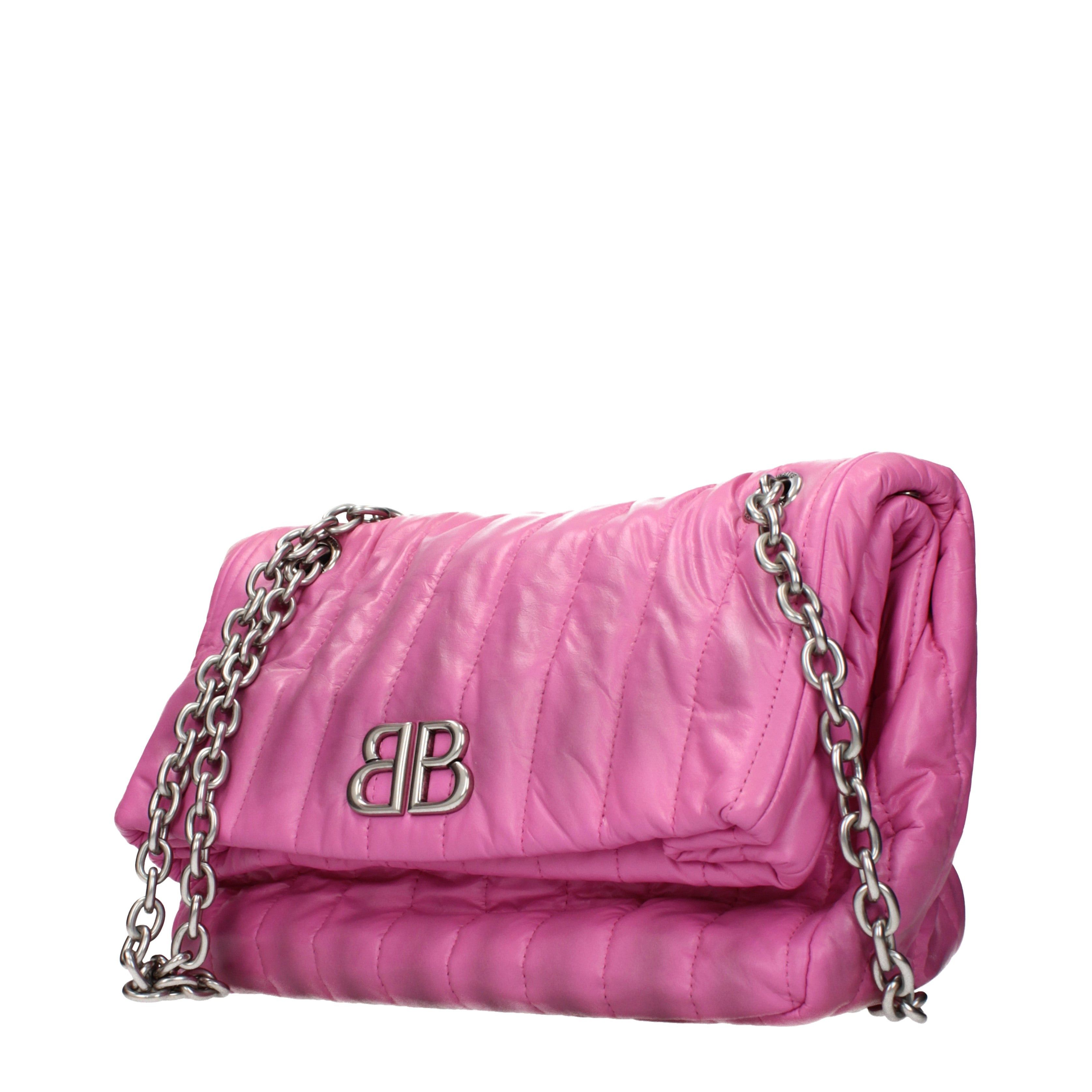 Balenciaga Balenciaga Shoulder Bags Women Leather Pink Size ONE SIZE - 2 Thumbnail