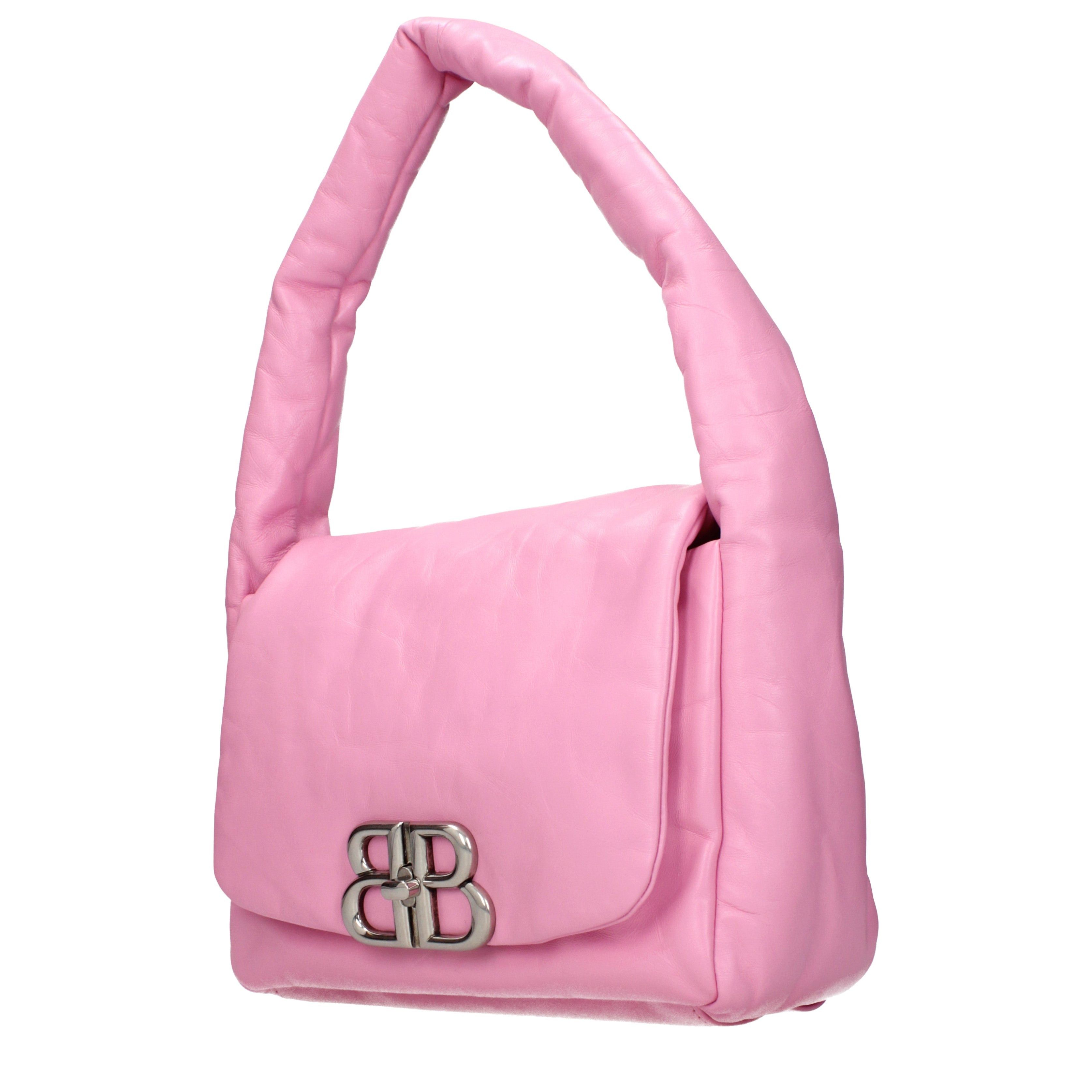 Balenciaga Balenciaga Handbags Women Leather Pink Size ONE SIZE - 2 Thumbnail
