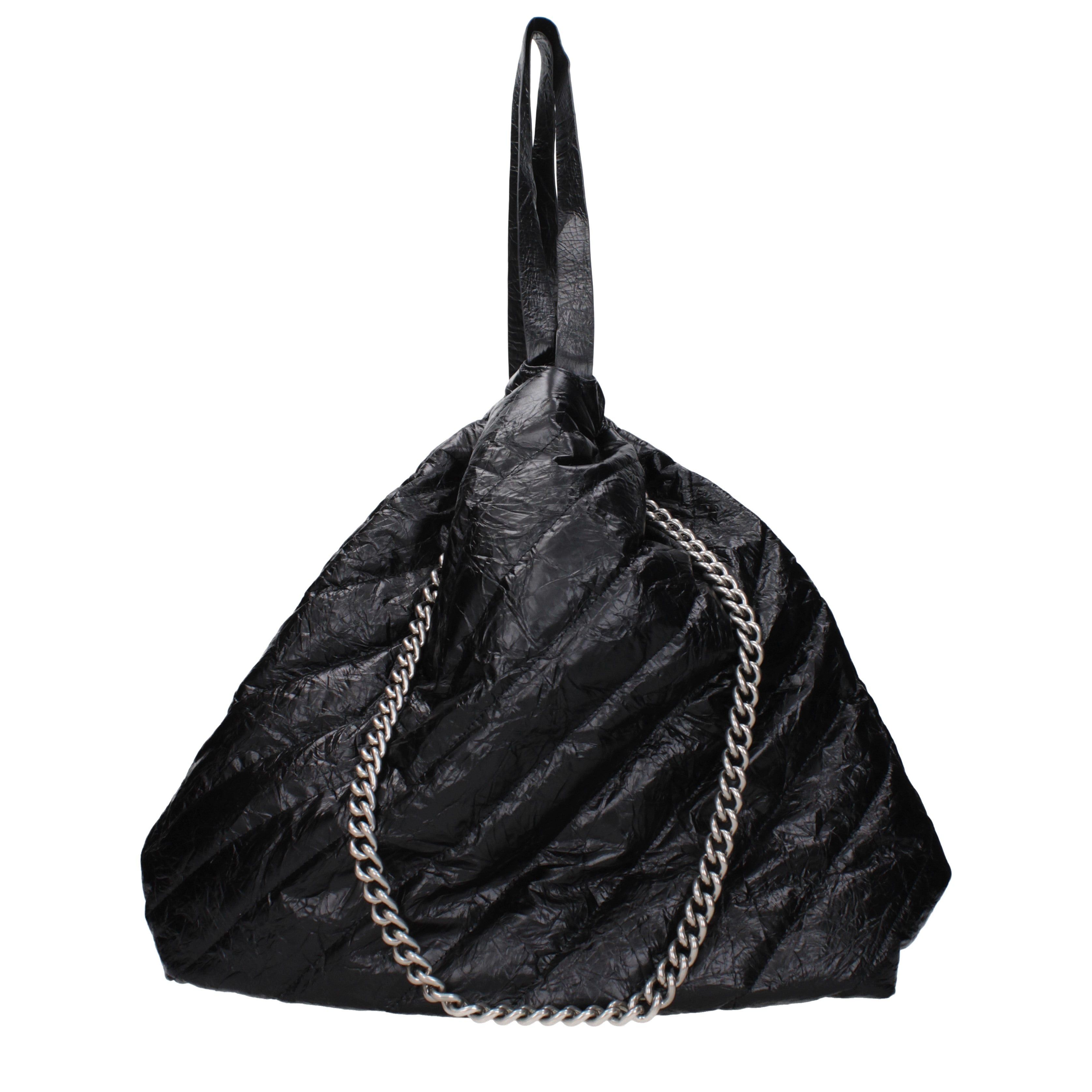 Balenciaga Balenciaga Shoulder Bags Women Leather Black Size ONE SIZE - 3 Thumbnail