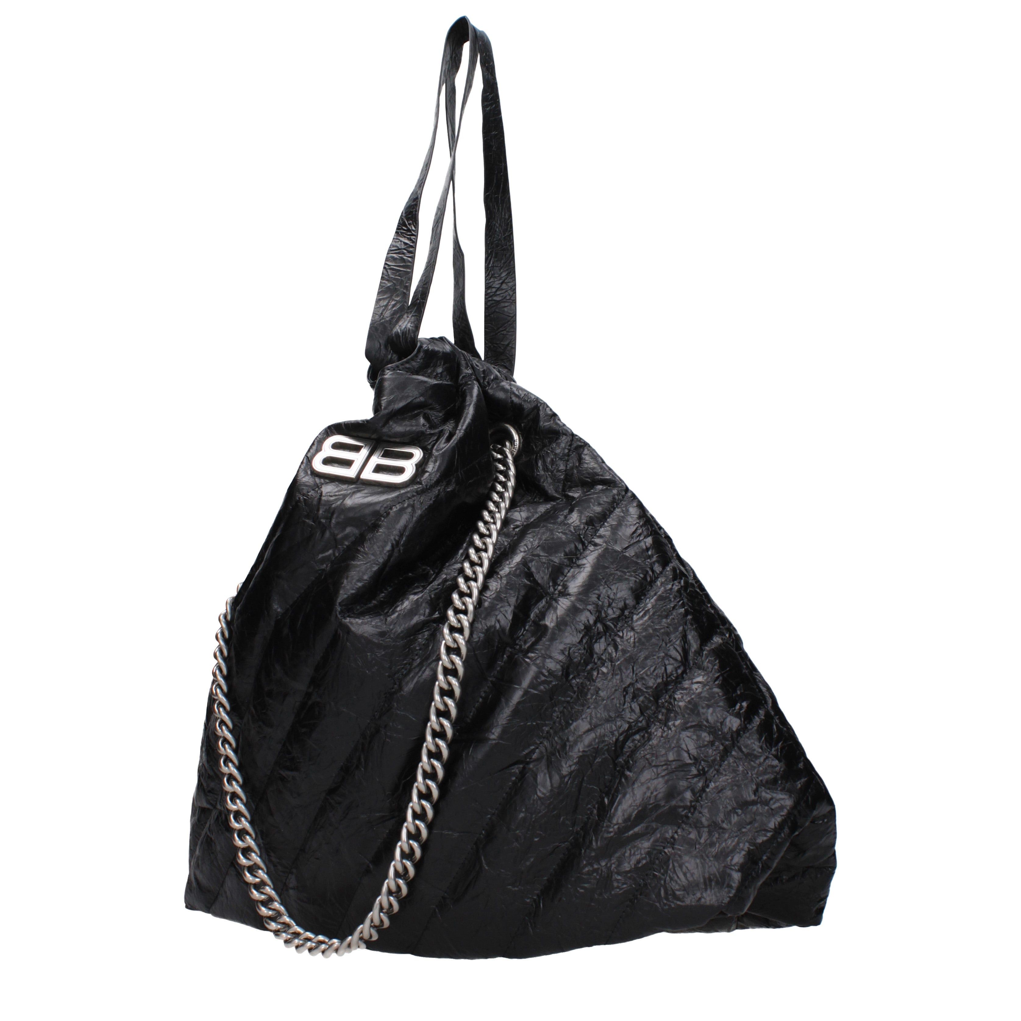 Balenciaga Balenciaga Shoulder Bags Women Leather Black Size ONE SIZE - 2 Thumbnail