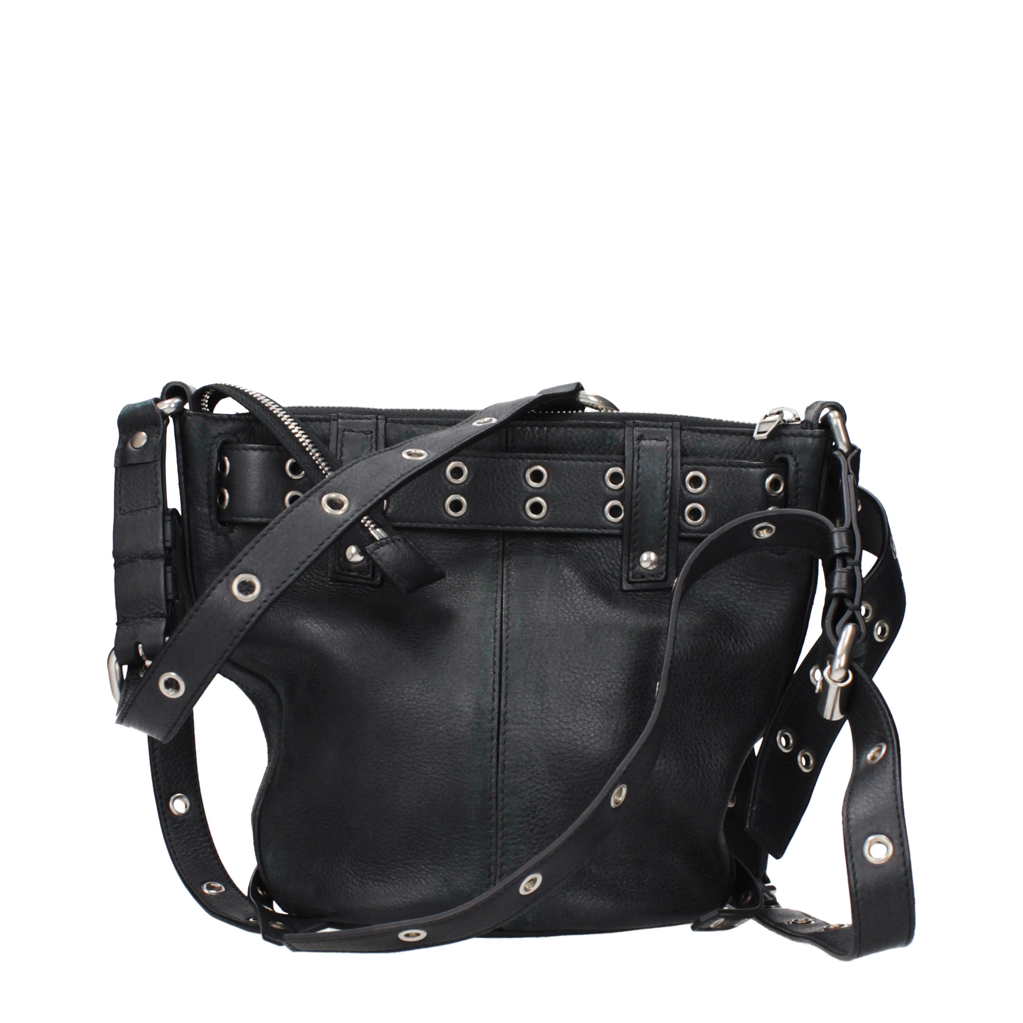 Balenciaga Balenciaga Crossbody Bags Women Leather Black Size ONE SIZE - 3 Thumbnail