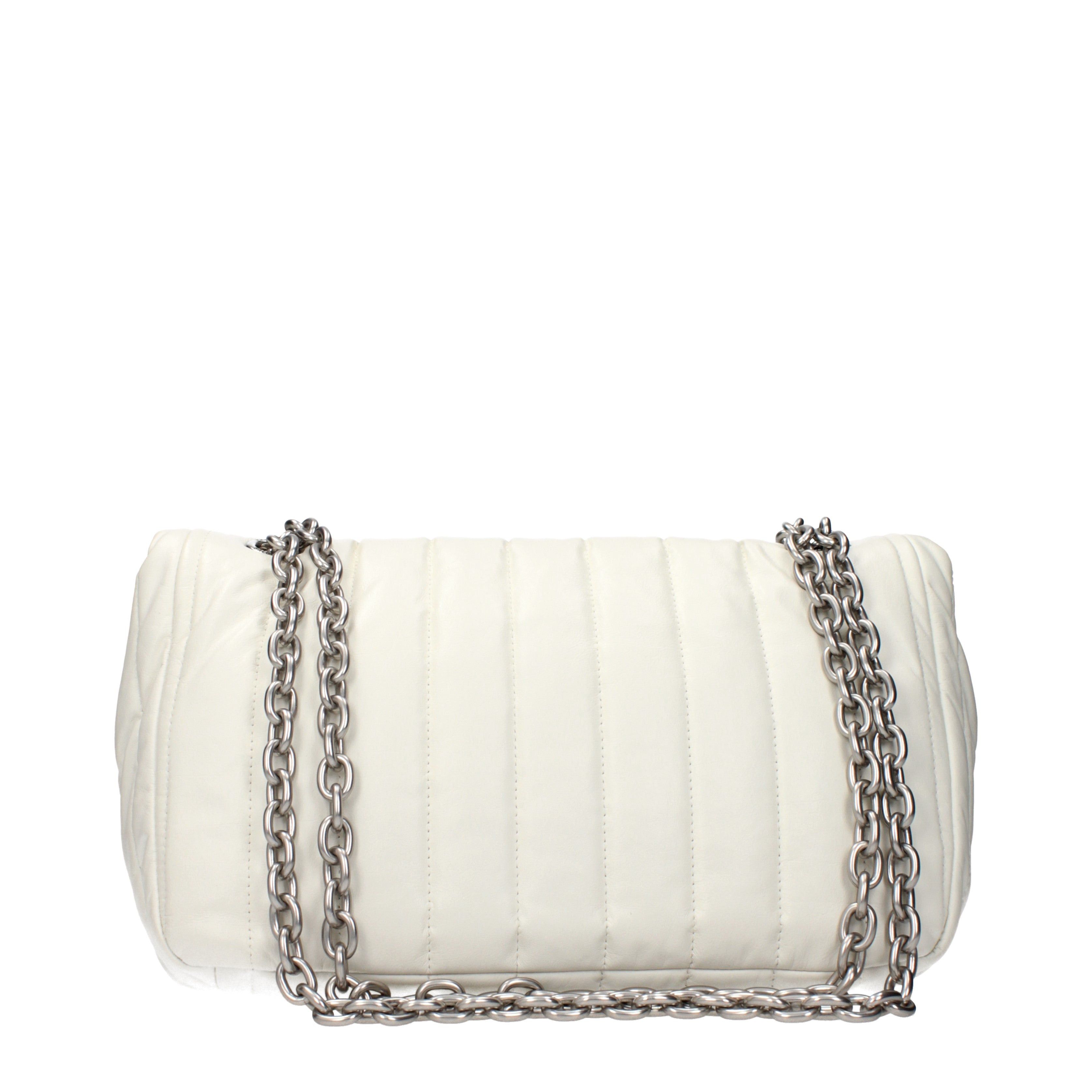 Balenciaga Balenciaga Shoulder Bags Women Leather White/Off White Size ONE SIZE - 3 Thumbnail