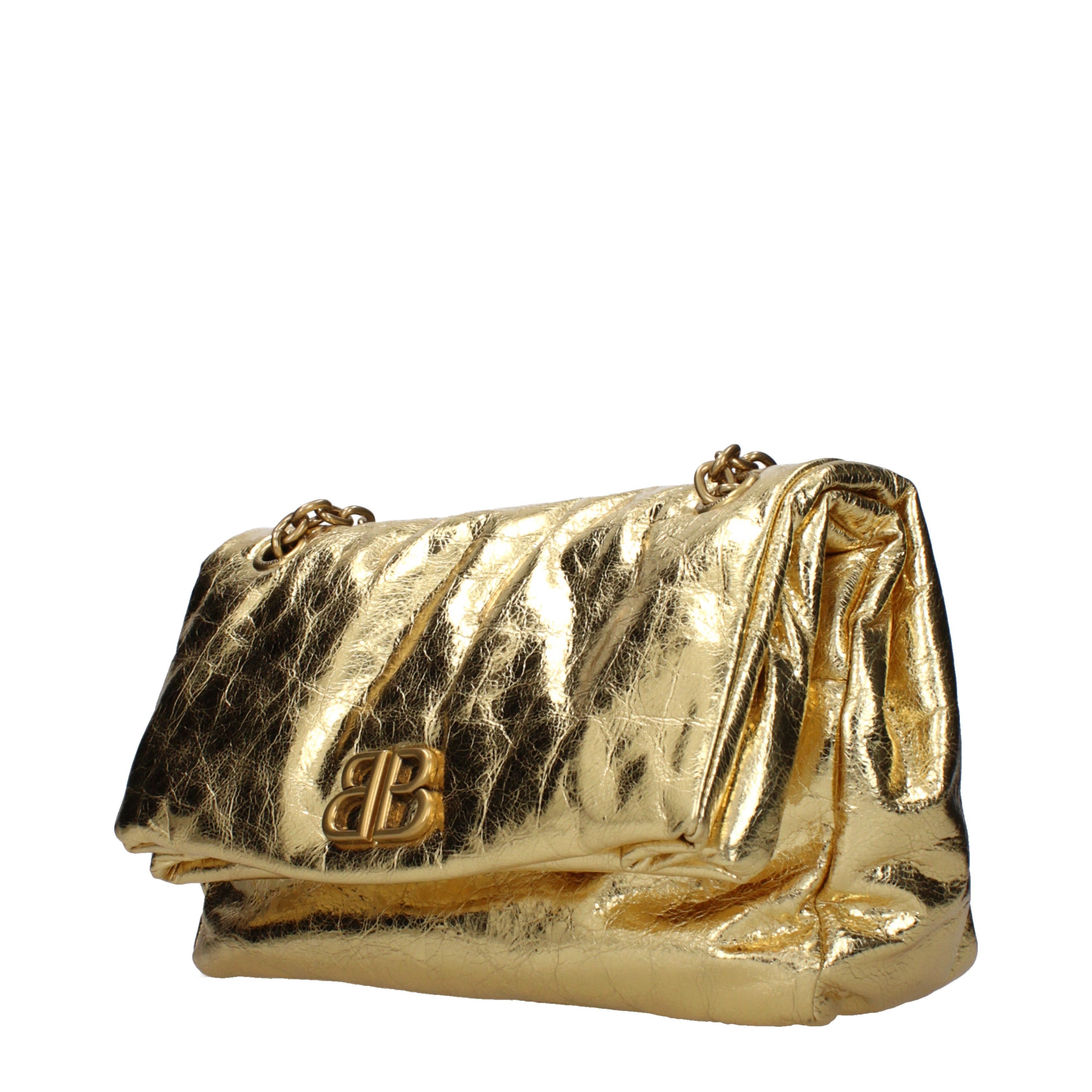 Balenciaga Balenciaga Shoulder Bags Women Leather Gold Size ONE SIZE - 2 Thumbnail