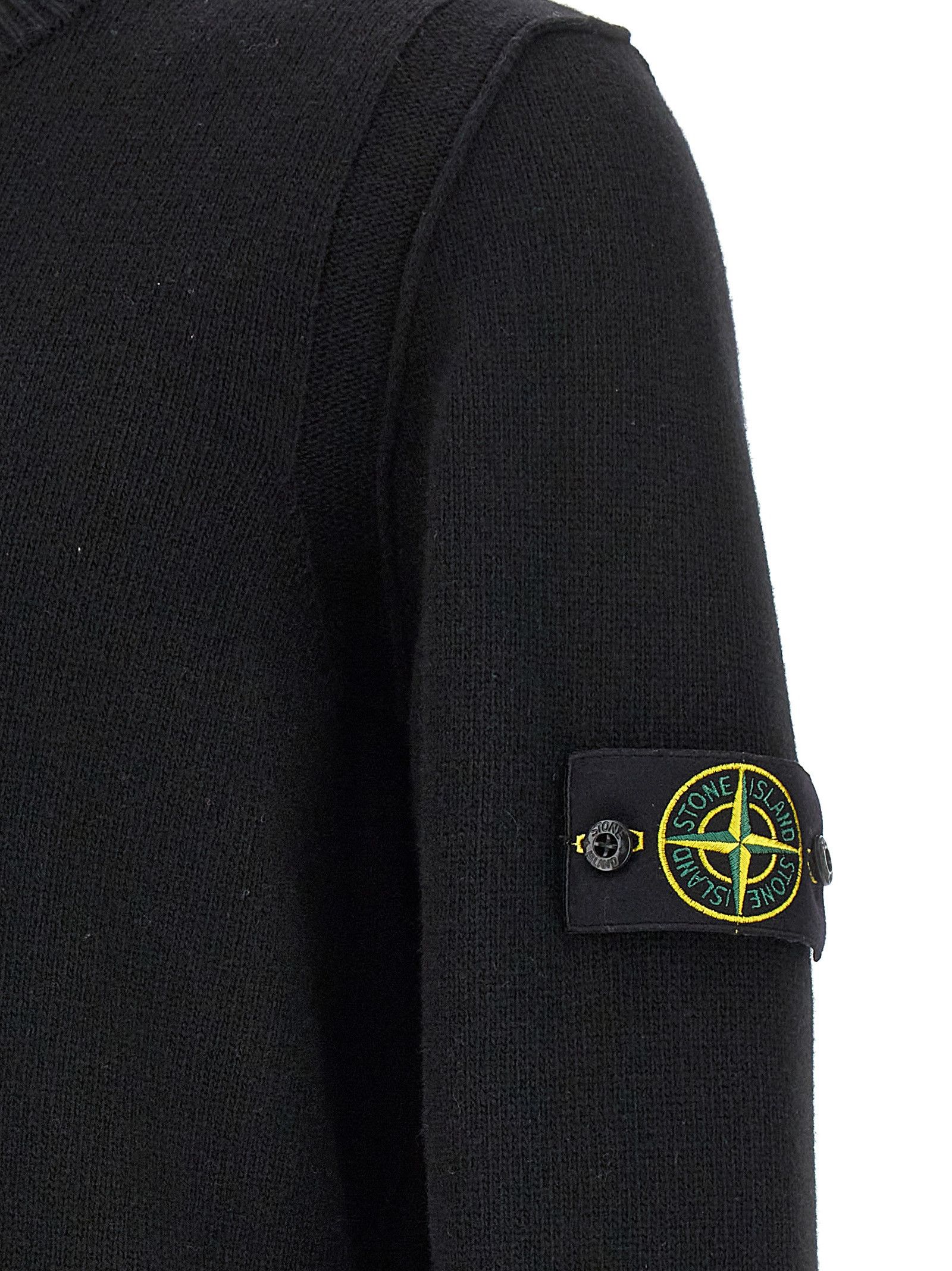 Stone Island Logo Badge Sweater Size US XL / EU 56 / 4 - 4 Thumbnail