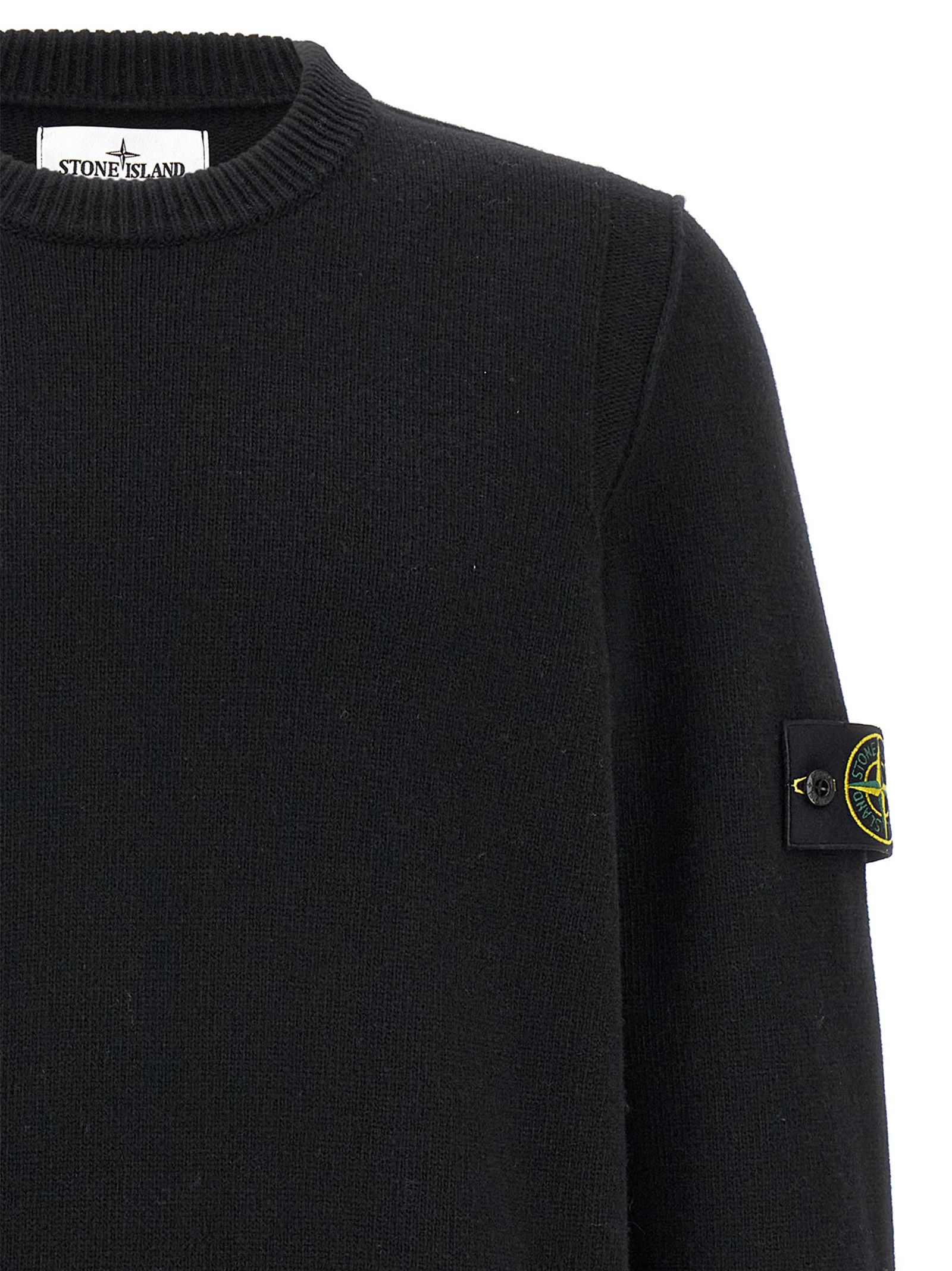 Stone Island Logo Badge Sweater Size US XL / EU 56 / 4 - 3 Thumbnail