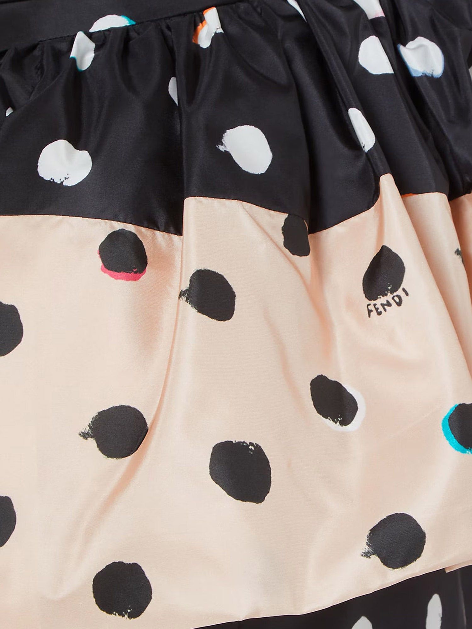 Fendi Falena Dots taffeta' bustier dress IT 42 - USA Tariffs Included Size M / US 6-8 / IT 42-44 - 3 Thumbnail