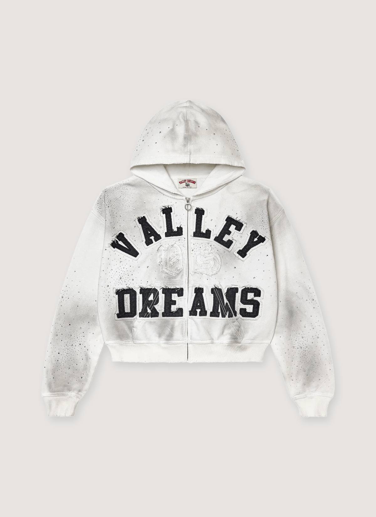 Vale Forever Classico Zip Up Sweatshirt White Size US M / EU 48-50 / 2 - 2 Thumbnail