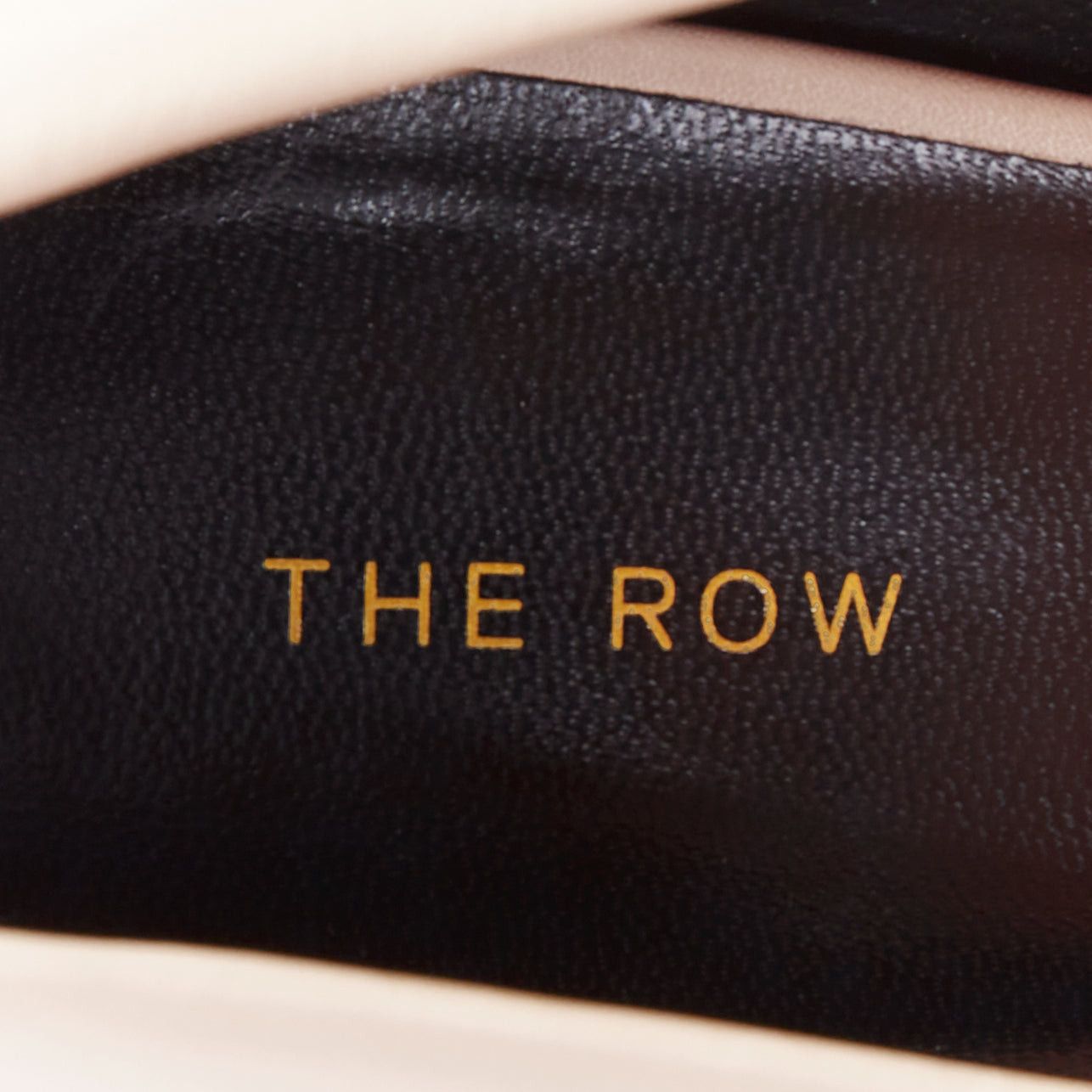 The Row THE ROW Champagne Pump Bow rose beige soft calf pointy spool heel pump EU37 Size US 7 / IT 37 - 9 Thumbnail