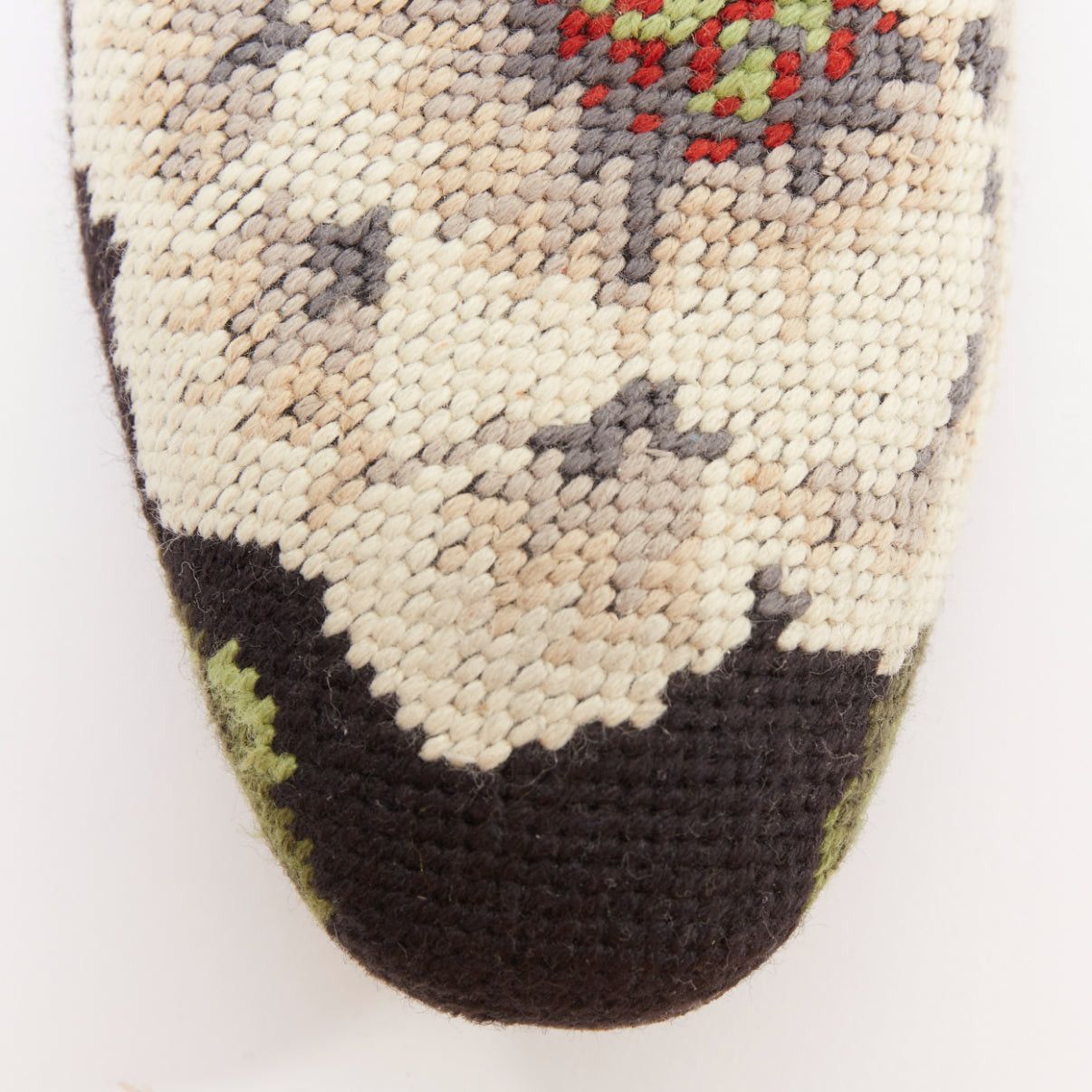 Alexander McQueen ALEXANDER MCQUEEN 2012 floral needlepoint textile evening slipper loafers EU43 Size US 10 / EU 43 - 6 Thumbnail