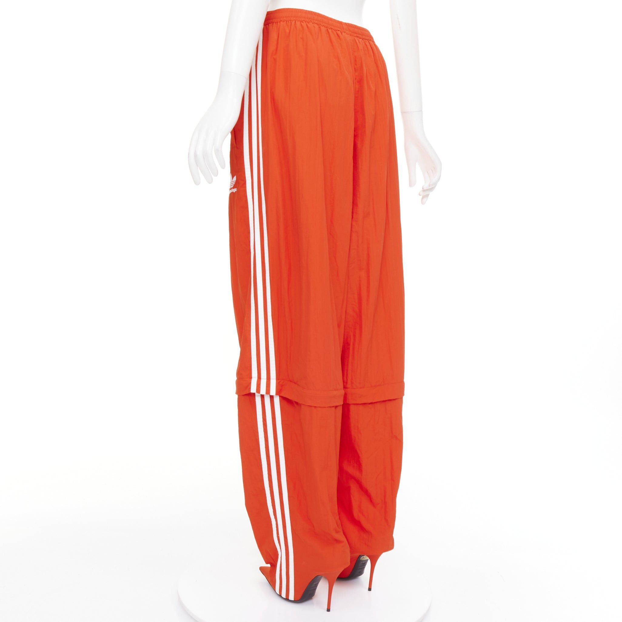 Balenciaga rare BALENCIAGA ADIDAS Demna 2022 Runway Pantashoe Jogginghose red track heels EU38 Size US 6 / IT 36 - 5 Thumbnail
