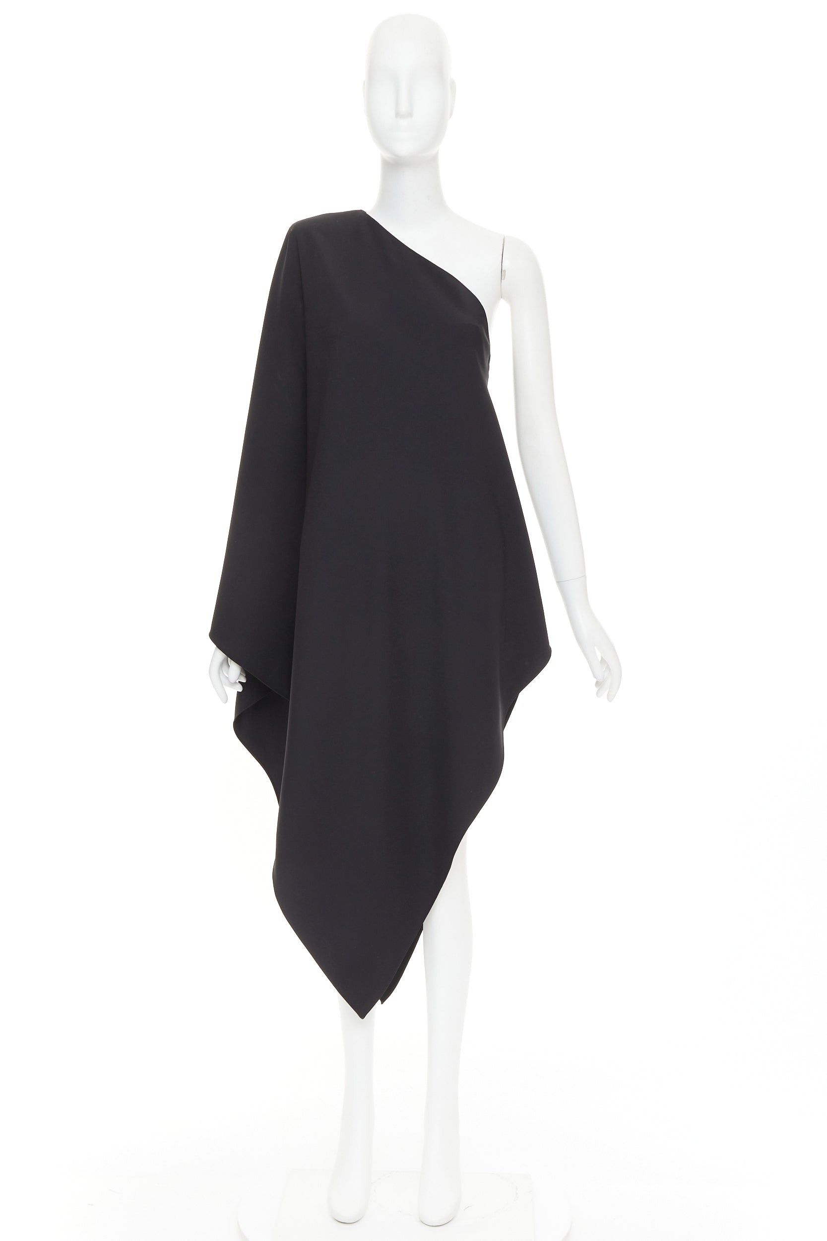 Alexandre Vauthier ALEXANDRE VAUTHIER COUTURE SS2025 Runway black asymmetric one shoulder top FR36 XXS Size S / US 4 / IT 40 - 10 Thumbnail