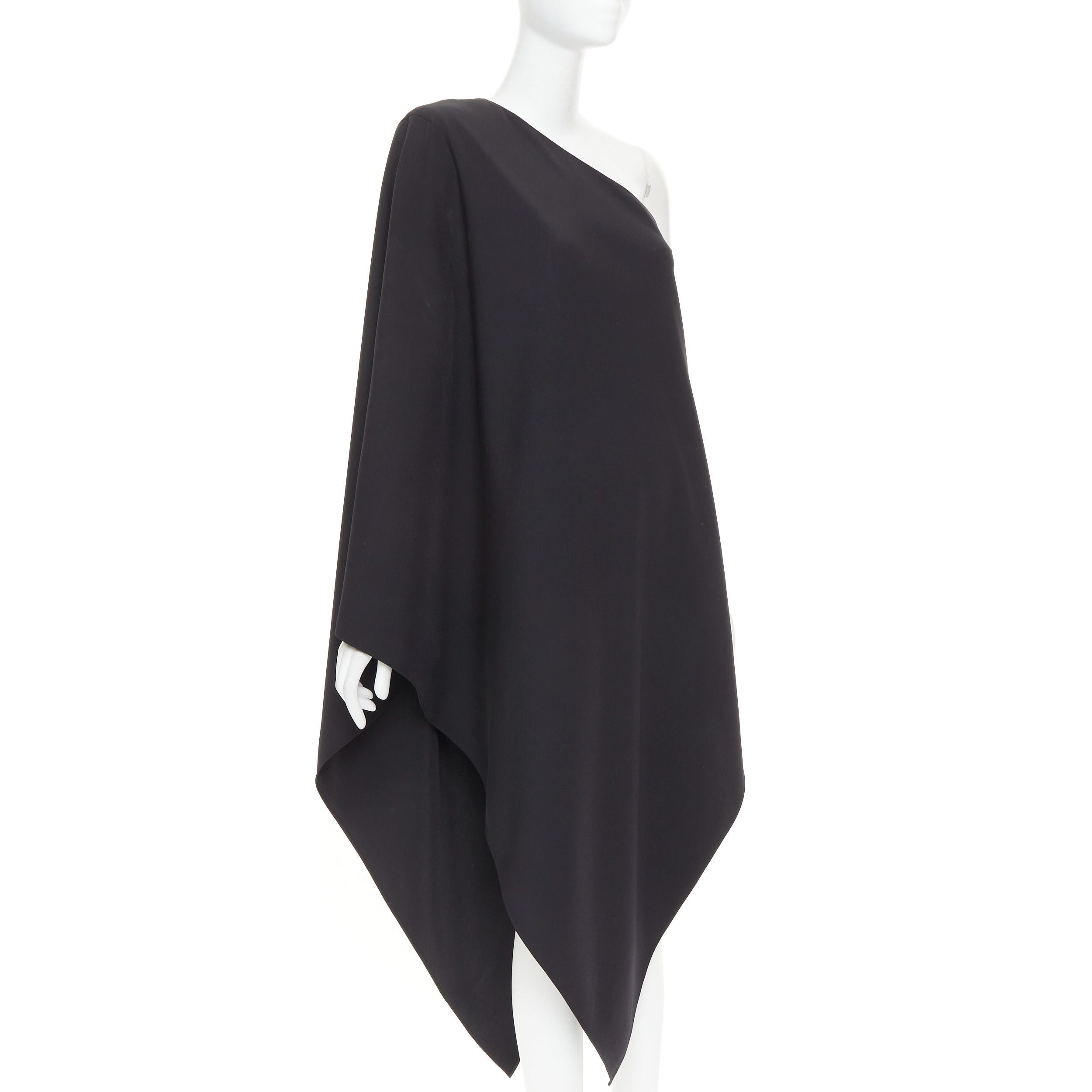 Alexandre Vauthier ALEXANDRE VAUTHIER COUTURE SS2025 Runway black asymmetric one shoulder top FR36 XXS Size S / US 4 / IT 40 - 3 Thumbnail
