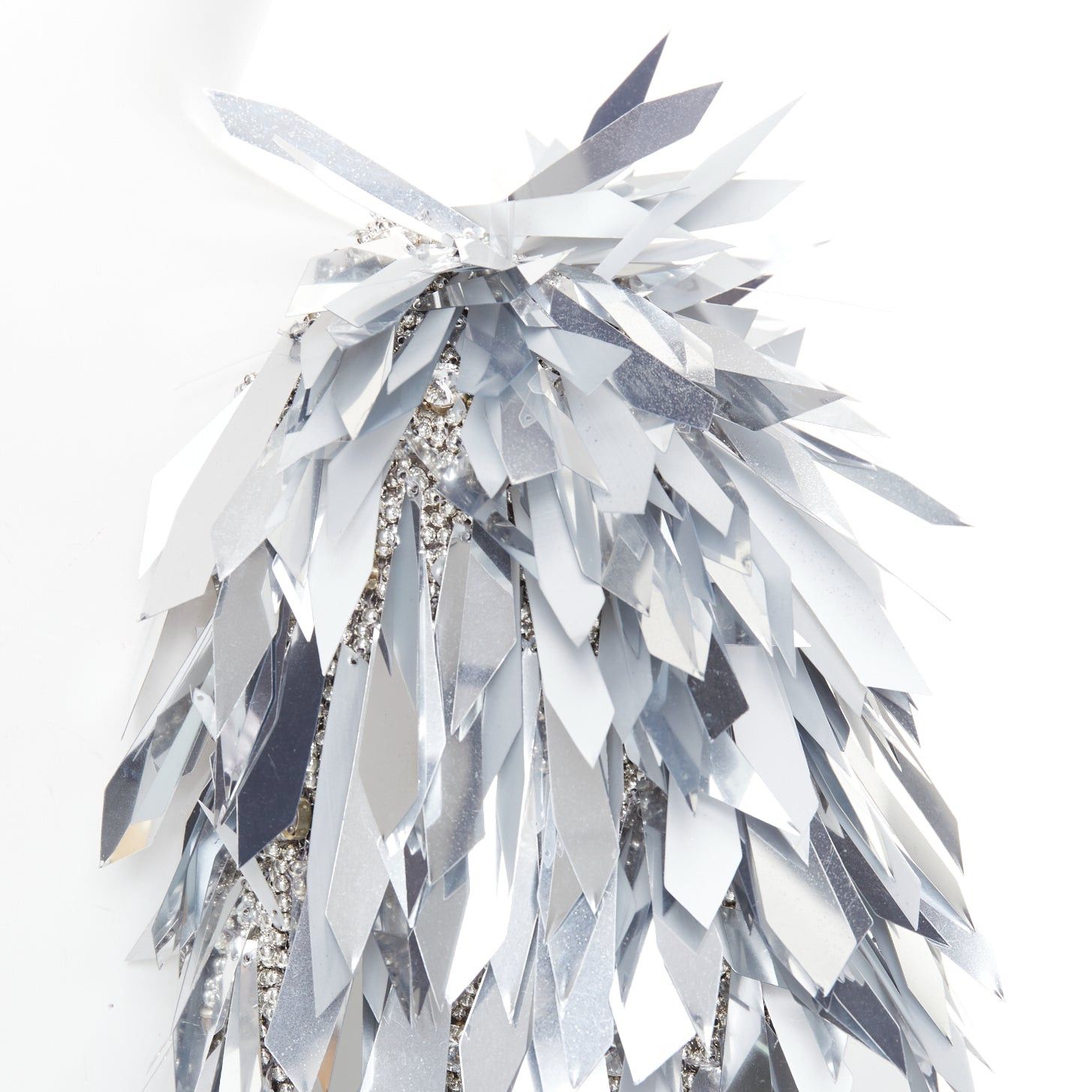 Alexandre Vauthier rare ALEXANDRE VAUTHIER COUTURE AW2023 Runway Maison Lesage bead feathered pailette dress Size S / US 4 / IT 40 - 8 Thumbnail