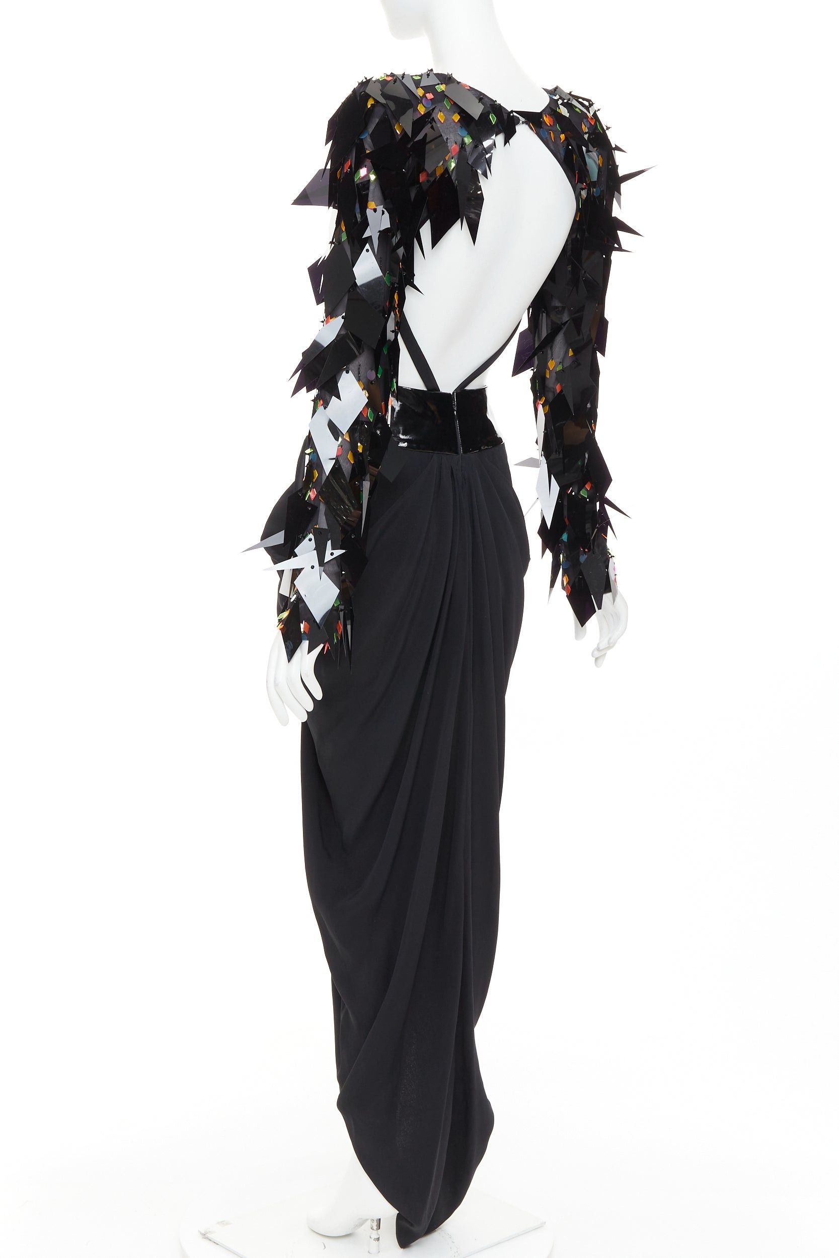 Alexandre Vauthier rare ALEXANDRE VAUTHIER COUTURE SS2023 Runway Lesage filigree paillette hand beaded gown dress Size S / US 4 / IT 40 - 6 Thumbnail