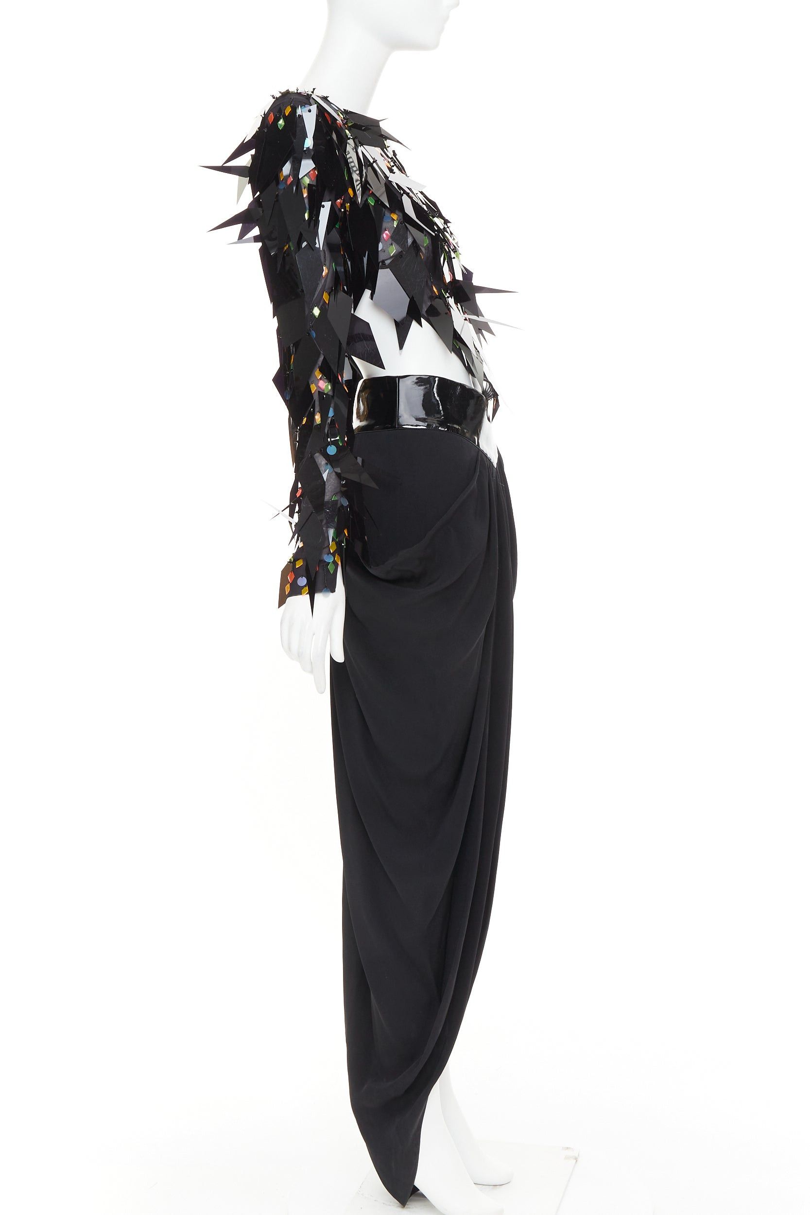 Alexandre Vauthier rare ALEXANDRE VAUTHIER COUTURE SS2023 Runway Lesage filigree paillette hand beaded gown dress Size S / US 4 / IT 40 - 4 Thumbnail