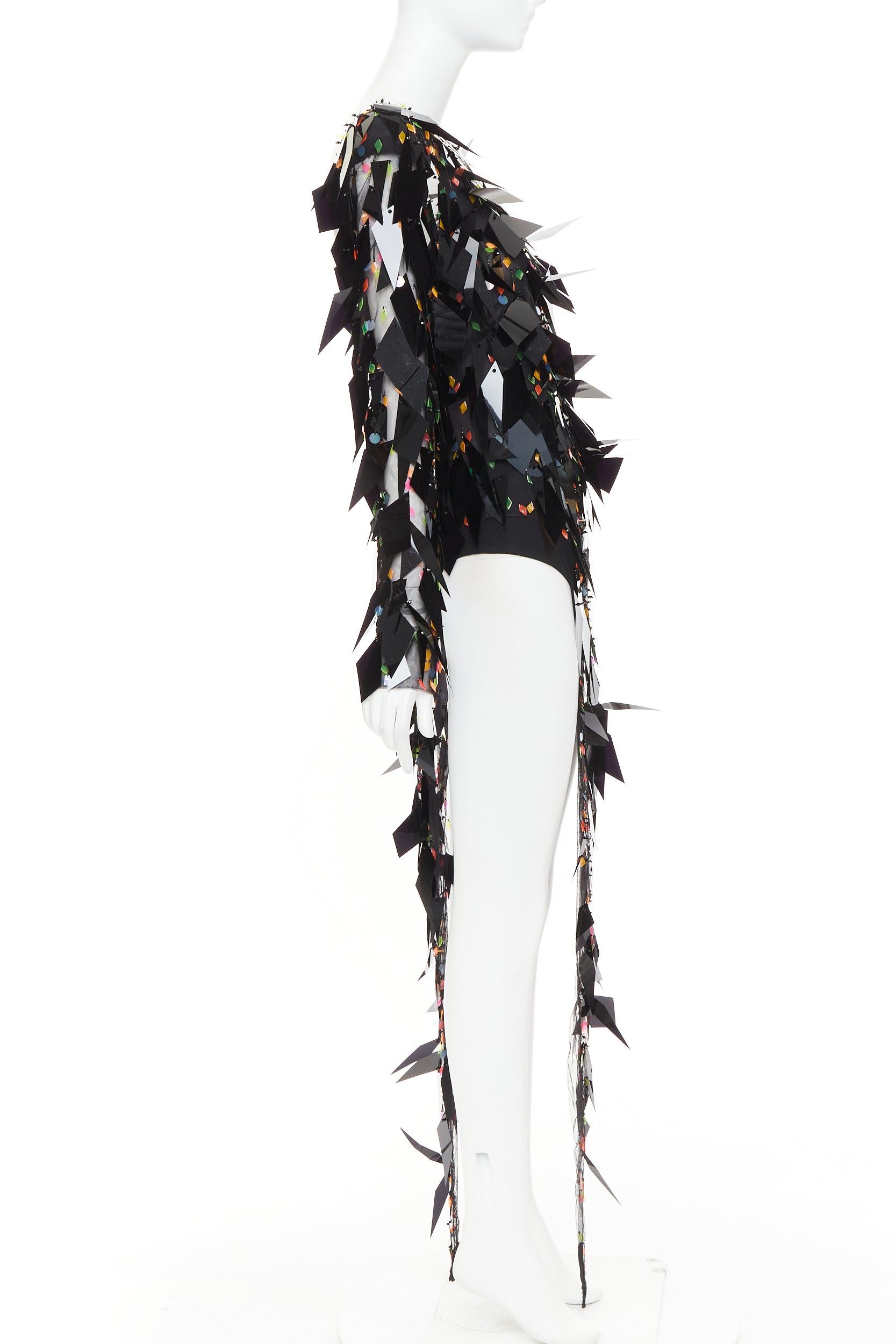 Alexandre Vauthier rare ALEXANDRE VAUTHIER COUTURE SS2023 Runway Lesage filigree pailette hand beaded backless dress FR36 S Size S / US 4 / IT 40 - 4 Thumbnail