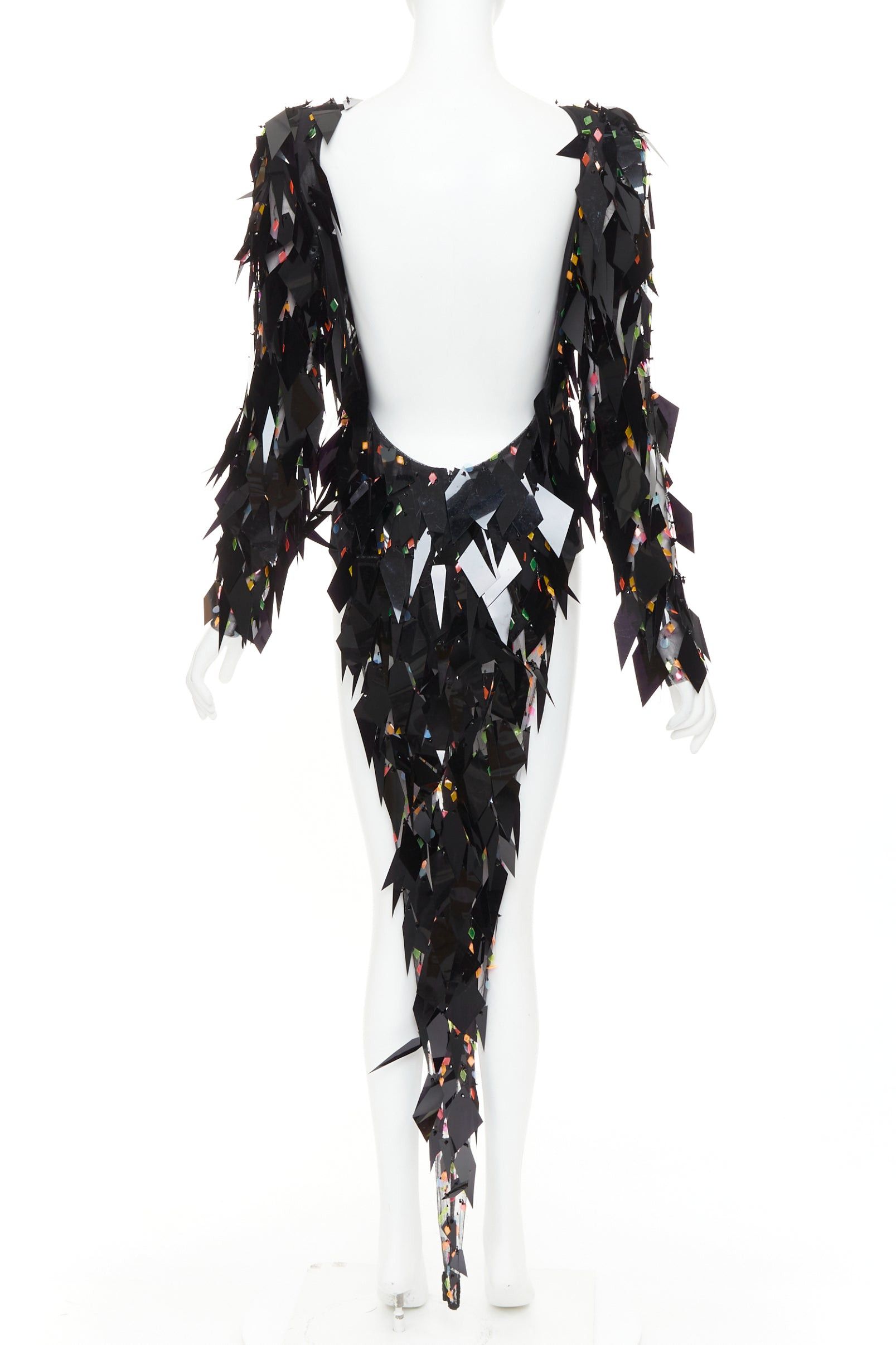 Alexandre Vauthier rare ALEXANDRE VAUTHIER COUTURE SS2023 Runway Lesage filigree pailette hand beaded backless dress FR36 S Size S / US 4 / IT 40 - 5 Thumbnail