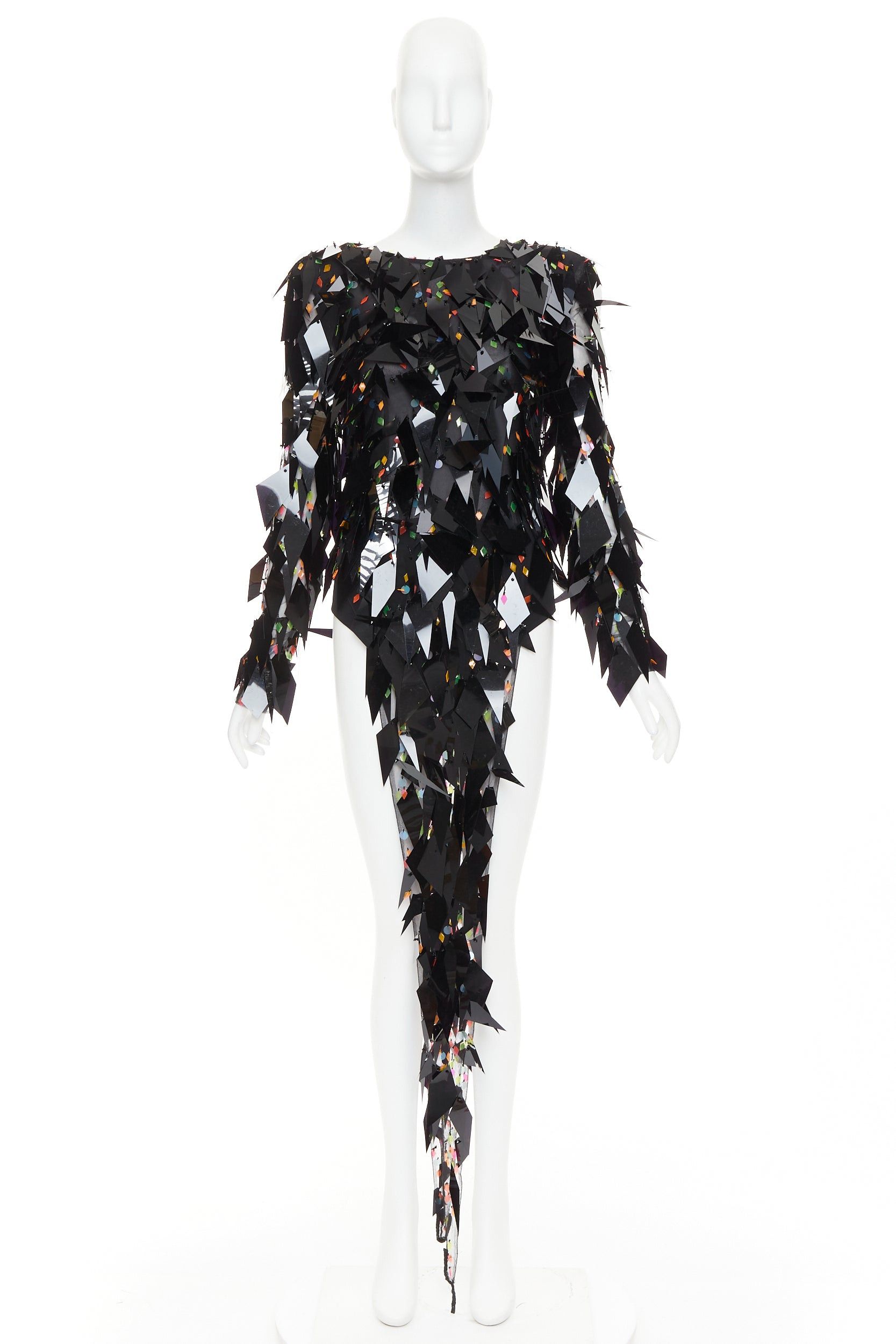 Alexandre Vauthier rare ALEXANDRE VAUTHIER COUTURE SS2023 Runway Lesage filigree pailette hand beaded backless dress FR36 S Size S / US 4 / IT 40 - 11 Thumbnail