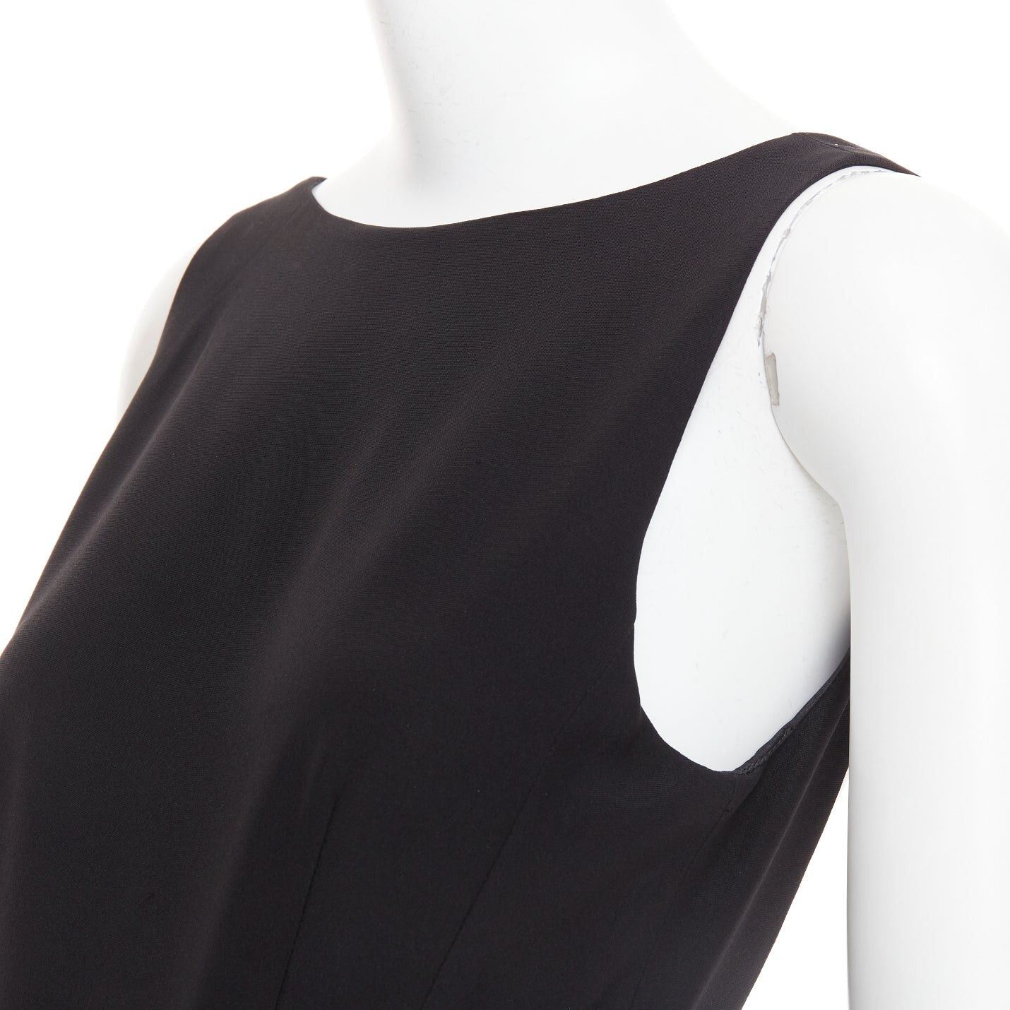 Alexandre Vauthier rare ALEXANDRE VAUTHIER COUTURE SS2025 Runway black open back voluminous taffeta trumpet gown Size S / US 4 / IT 40 - 8 Thumbnail