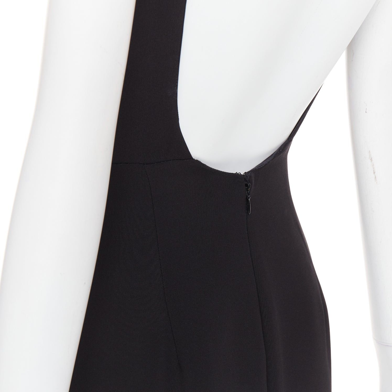 Alexandre Vauthier rare ALEXANDRE VAUTHIER COUTURE SS2025 Runway black open back voluminous taffeta trumpet gown Size S / US 4 / IT 40 - 2 Thumbnail