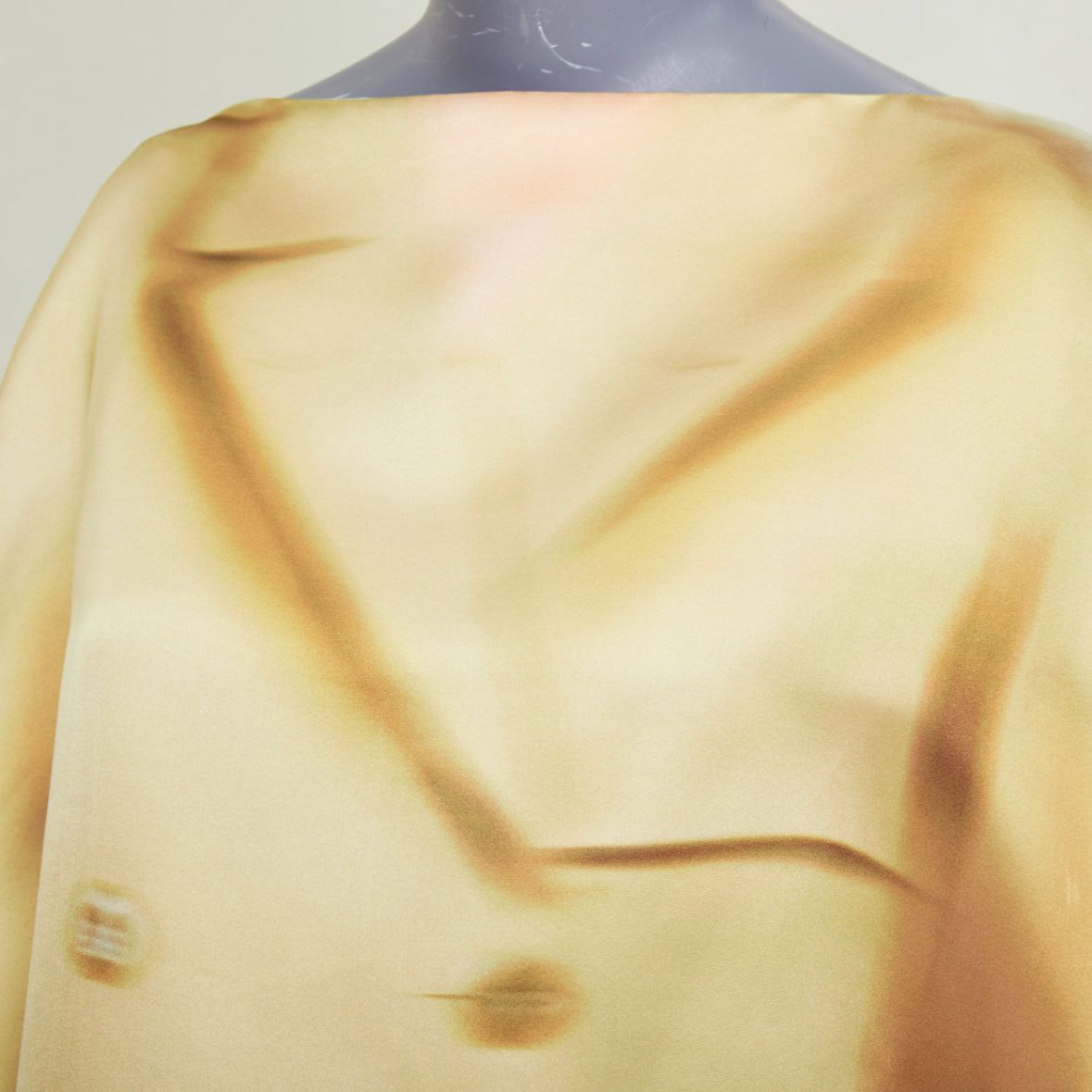 Loewe rare LOEWE JW ANDERSON 2023 Runway Trompe Loeil Blurry Trench Coat print voluminous sleeves dress Size M / US 6-8 / IT 42-44 - 6 Thumbnail