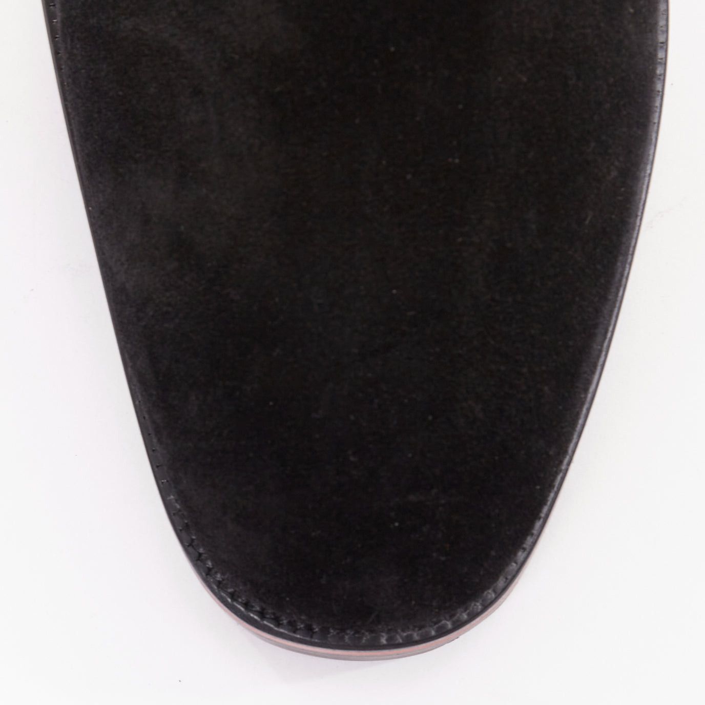 Christian Louboutin CHRISTIAN LOUBOUTIN Alpinono Flat Crosta Wax black suede lug sole chelsea boots EU41 US8 Size US 8 / EU 41 - 6 Thumbnail