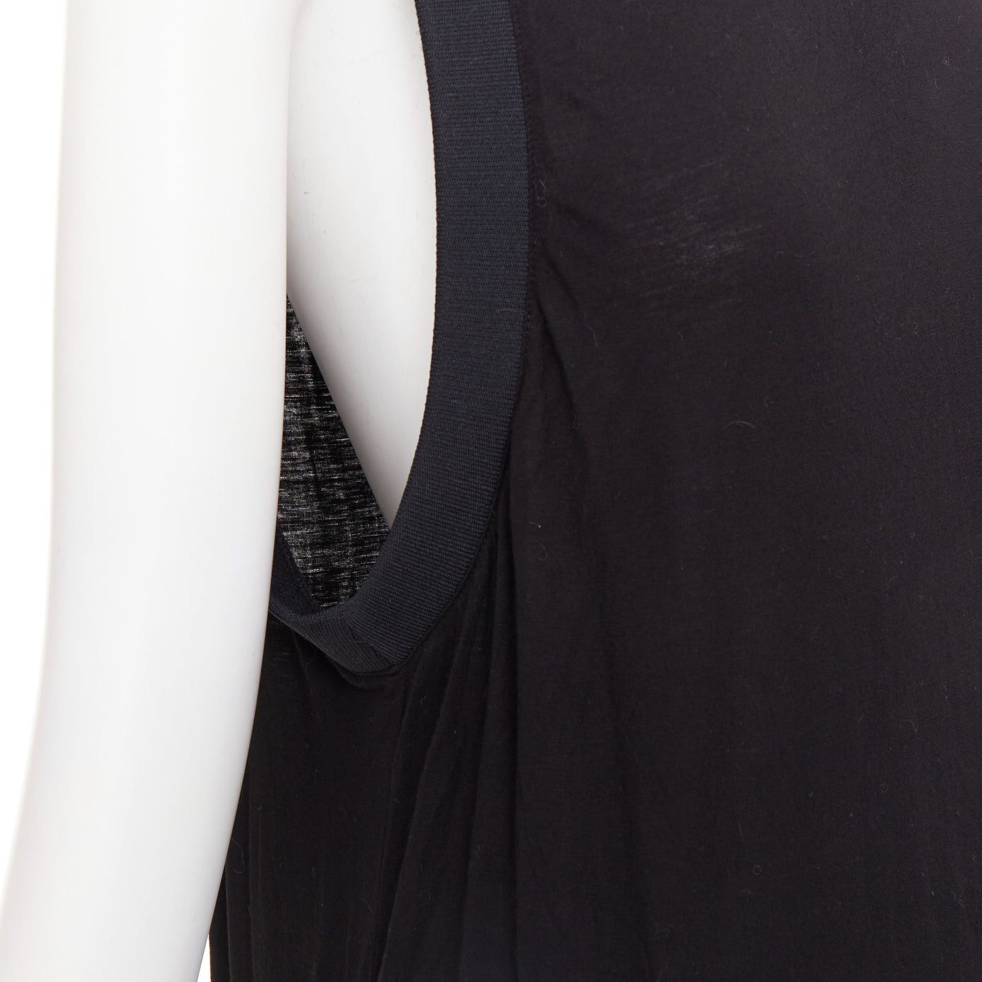 Givenchy GIVENCHY Podium Robe 2014 black orange semi-detached ribbed hem tunic tank top M Size M / US 6-8 / IT 42-44 - 7 Thumbnail