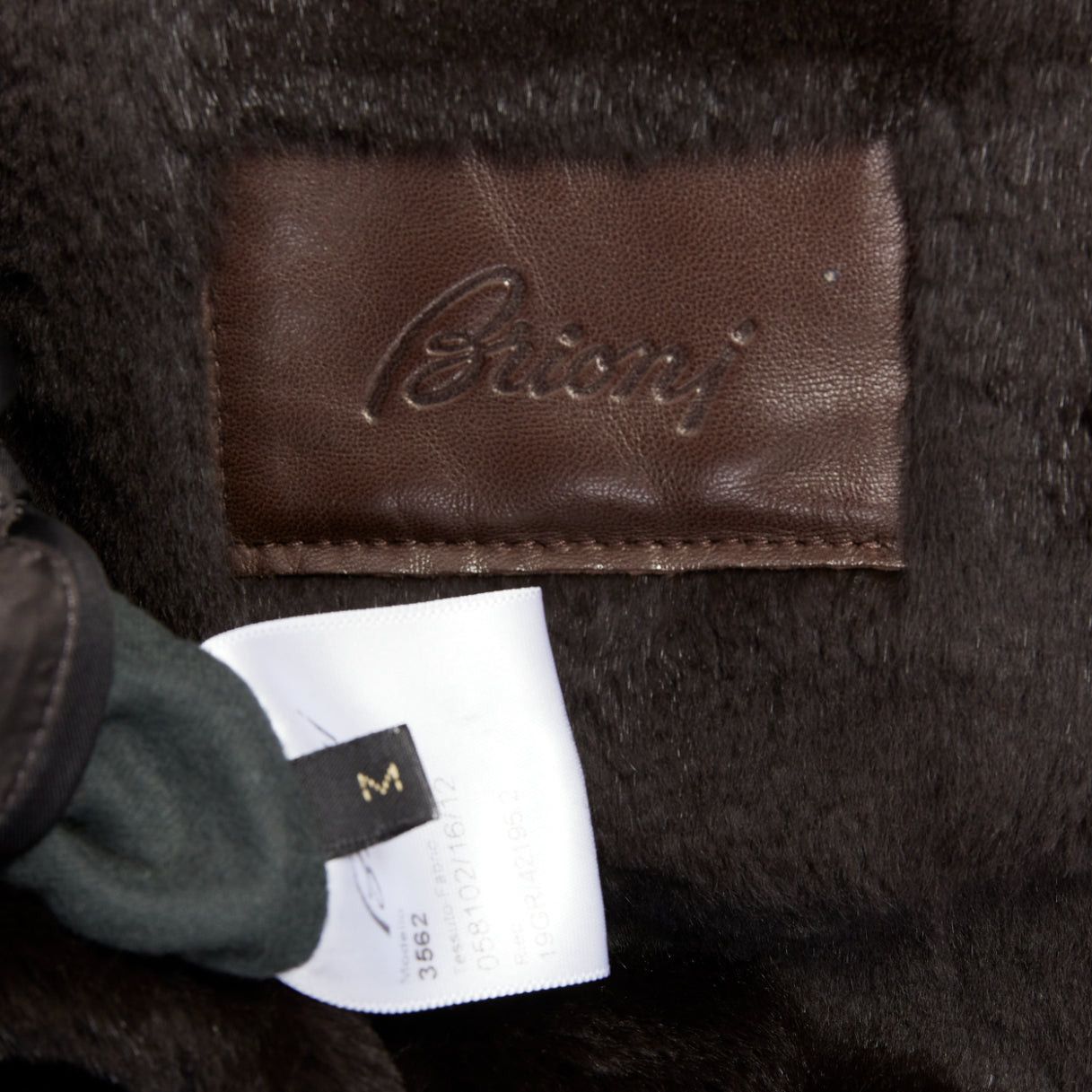 Brioni BRIONI black water repellent nylon plush lined storm jacket M Size US M / EU 48-50 / 2 - 9 Thumbnail