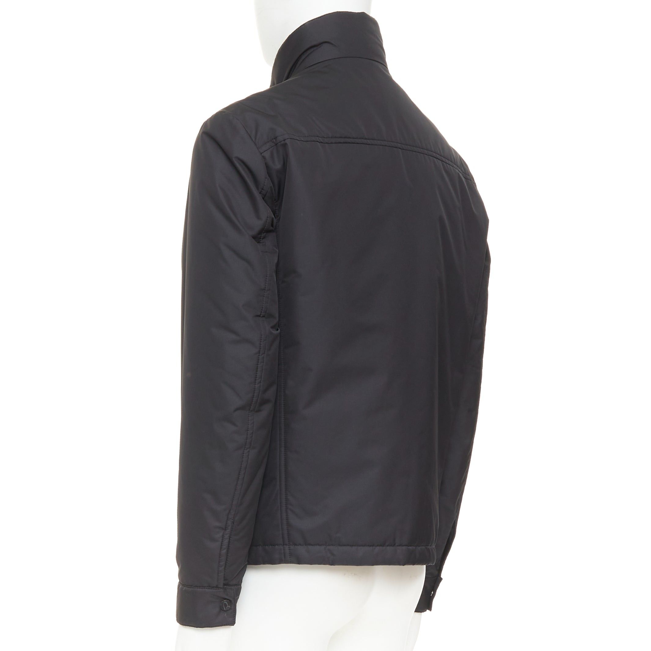 Brioni BRIONI black water repellent nylon plush lined storm jacket M Size US M / EU 48-50 / 2 - 7 Thumbnail