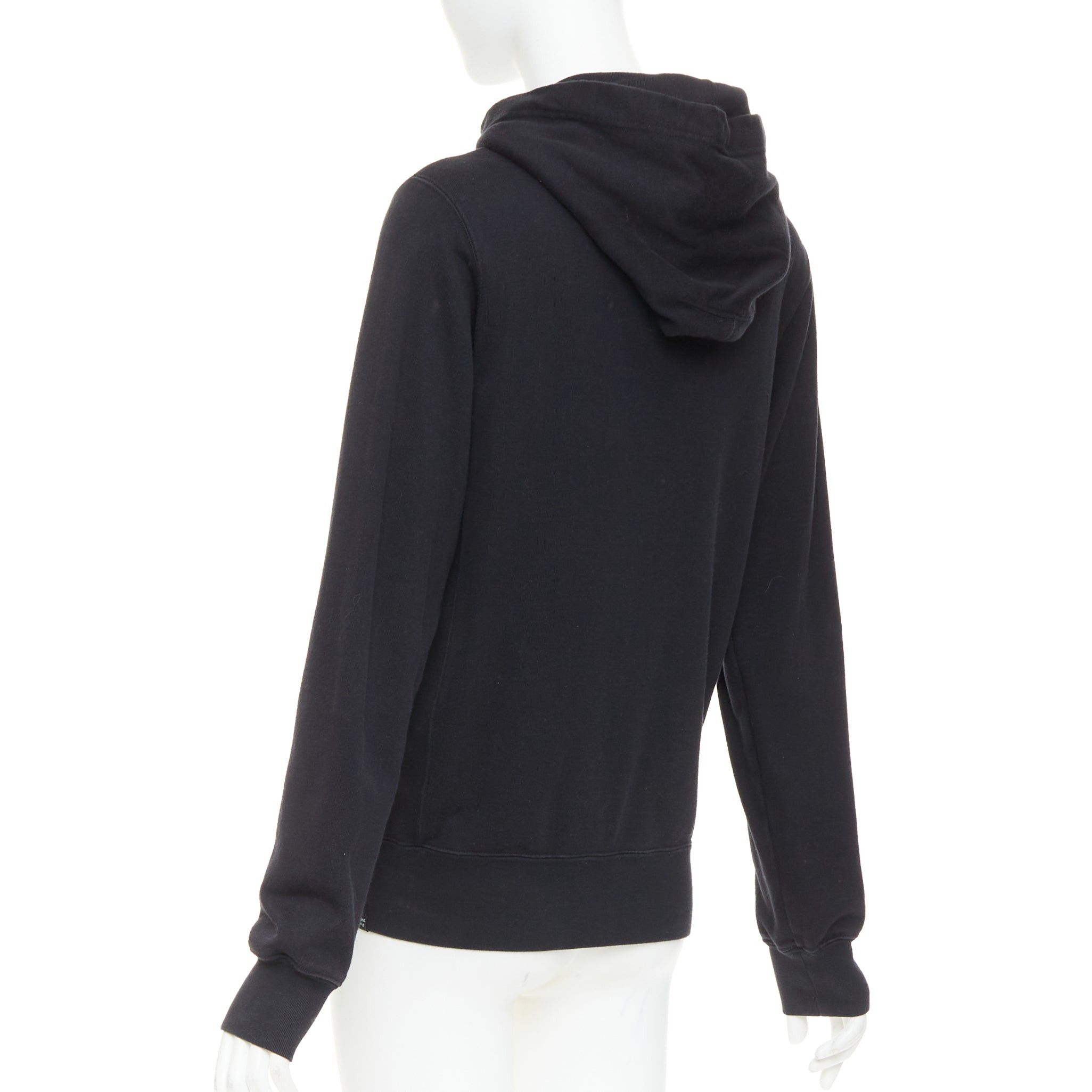 Mastermind Japan MASTERMIND JAPAN black cotton beige needlepoint embroidered skull hoodie JP3 L Size M / US 6-8 / IT 42-44 - 6 Thumbnail