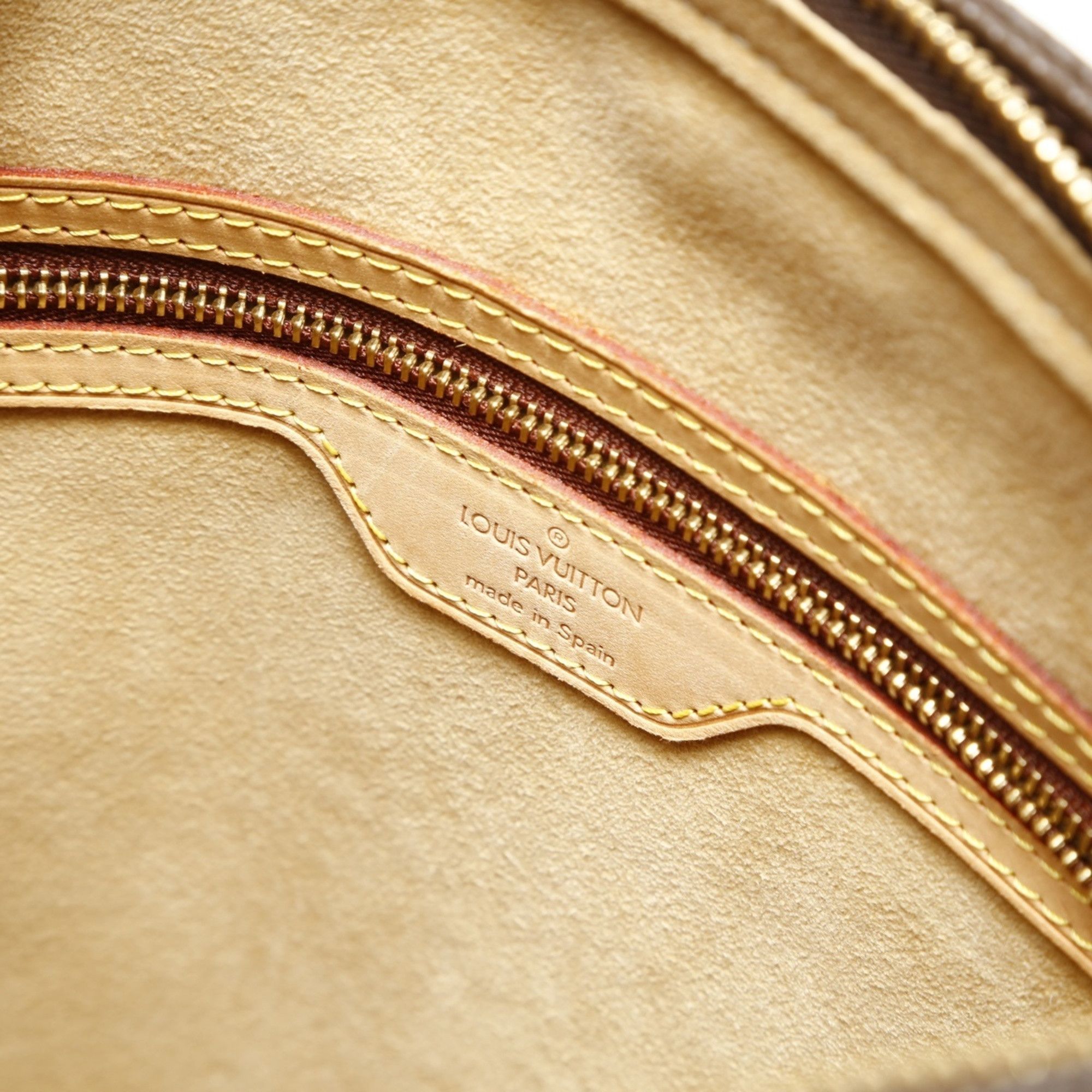 Louis Vuitton Louis Vuitton Monogram Looping GM Shoulder Bag, Brown, 2001, WS27099 Size ONE SIZE - 9 Thumbnail