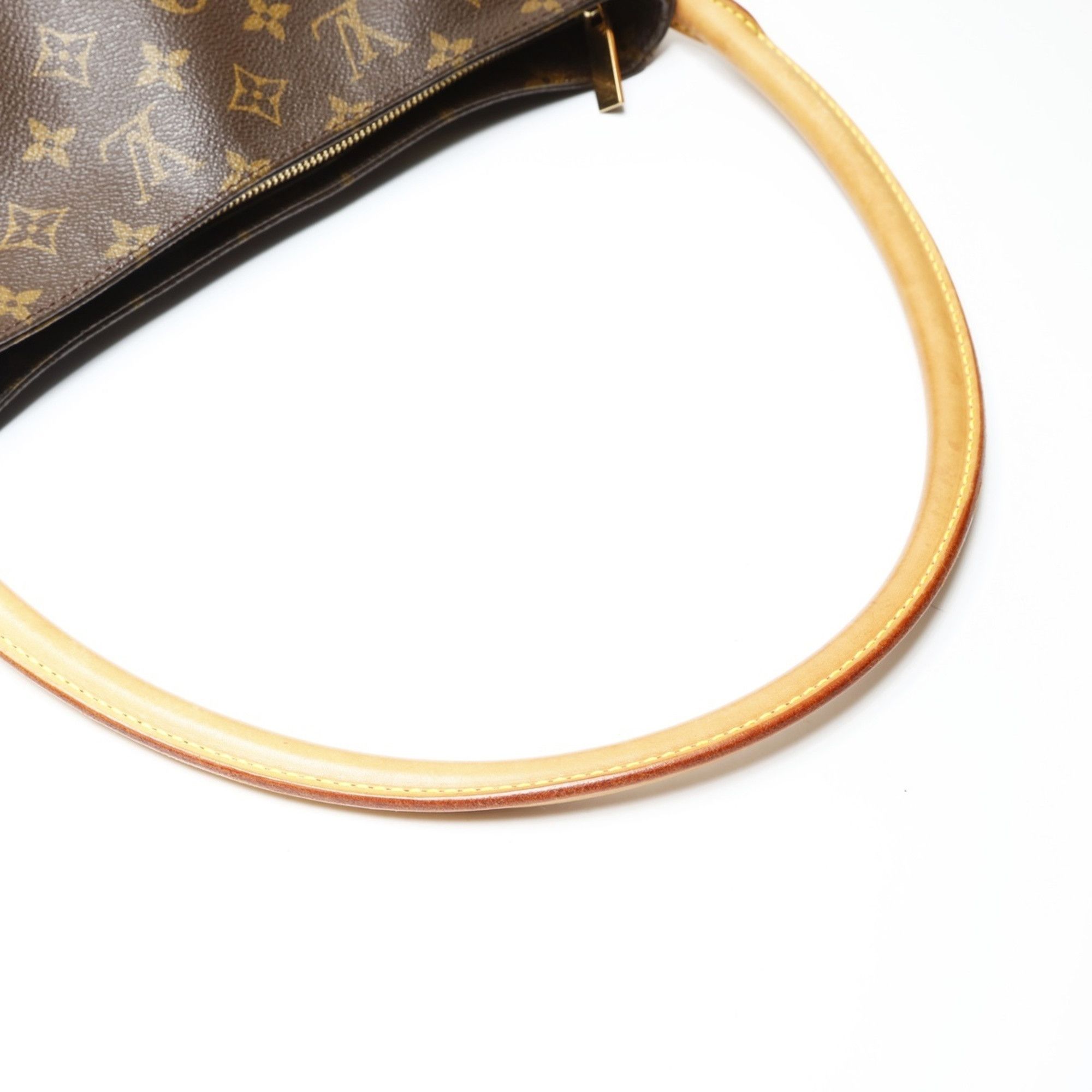 Louis Vuitton Louis Vuitton Monogram Looping GM Shoulder Bag, Brown, 2001, WS27099 Size ONE SIZE - 11 Thumbnail