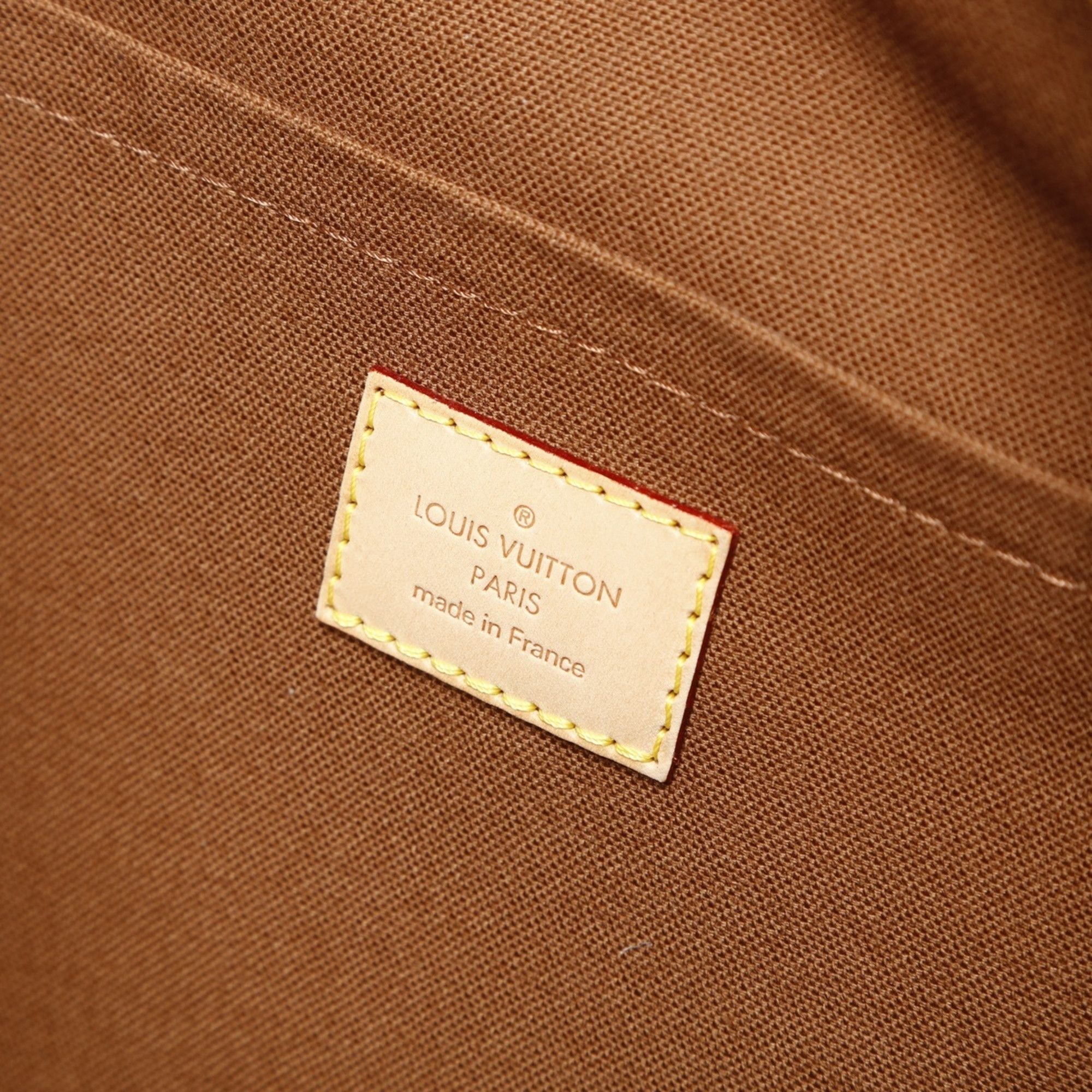 Louis Vuitton Louis Vuitton 2007 Monogram Rivet Handbag Brown WS26981 Size ONE SIZE - 11 Thumbnail