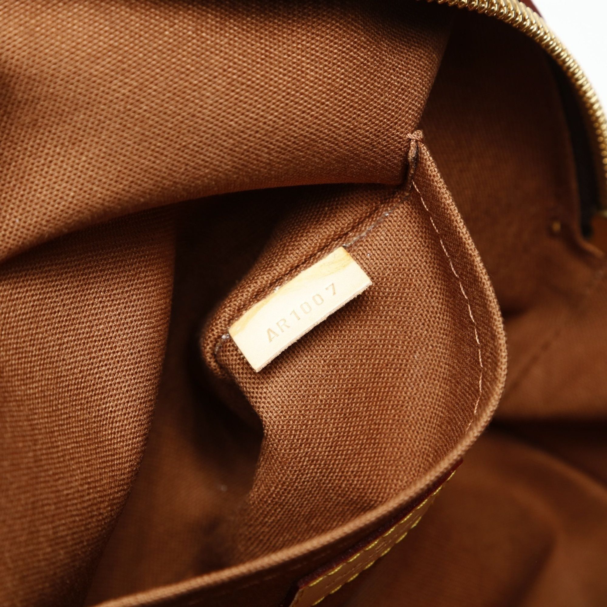 Louis Vuitton Louis Vuitton 2007 Monogram Rivet Handbag Brown WS26981 Size ONE SIZE - 12 Thumbnail