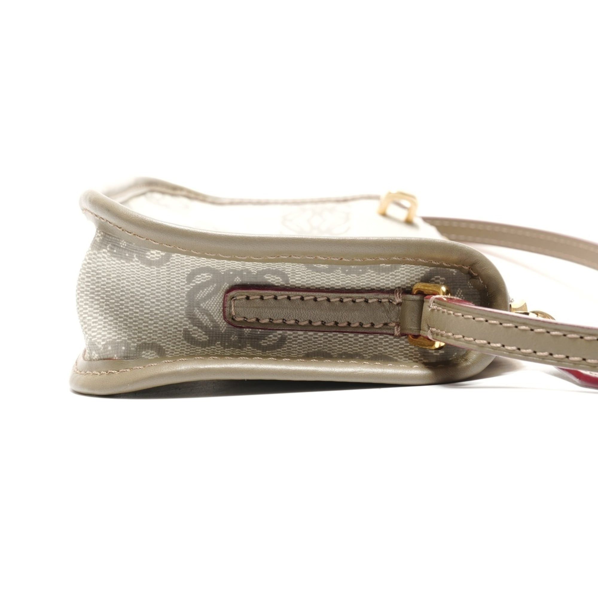 Loewe LOEWE Anagram Handbag, Gray, WS26348 Size ONE SIZE - 3 Thumbnail