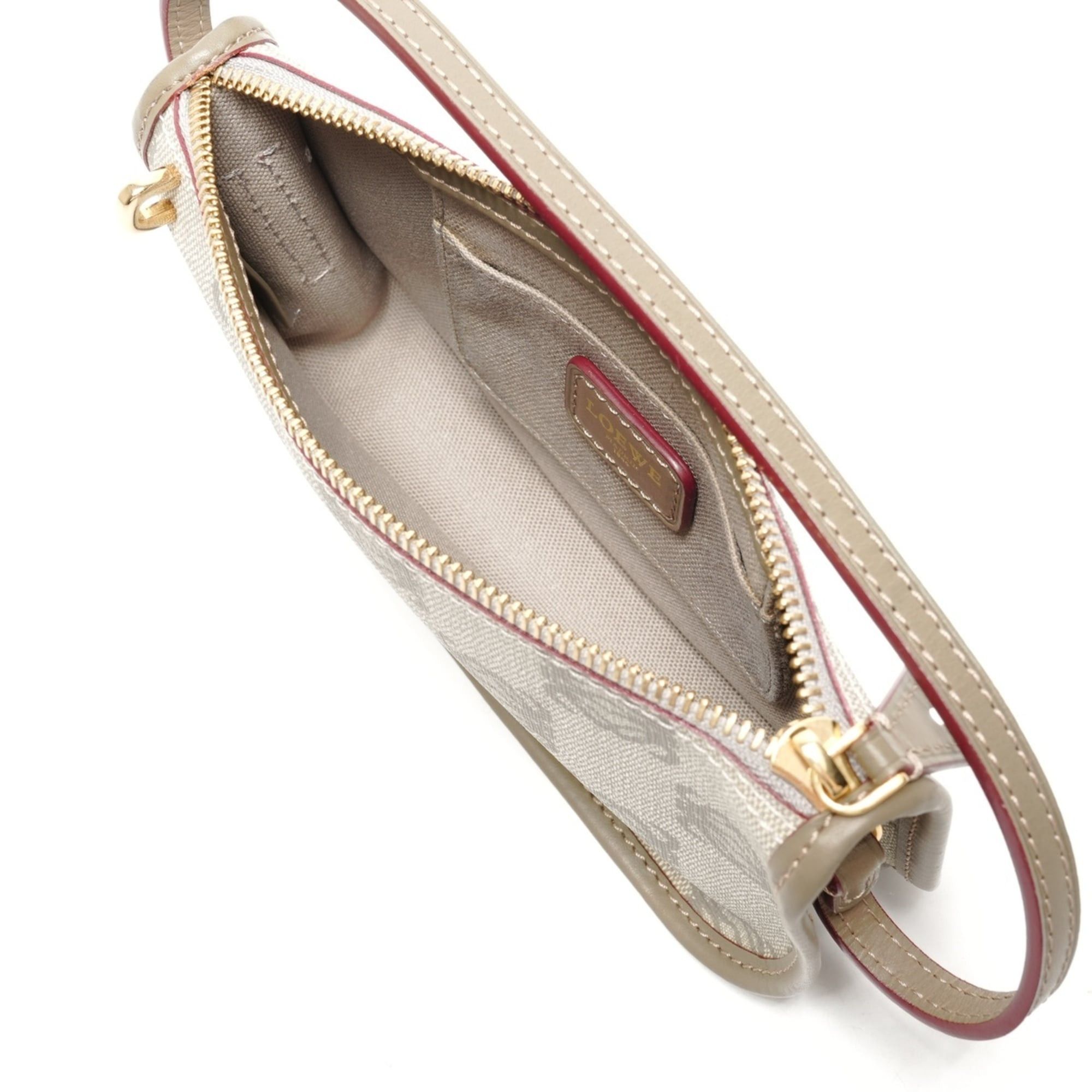 Loewe LOEWE Anagram Handbag, Gray, WS26348 Size ONE SIZE - 11 Thumbnail