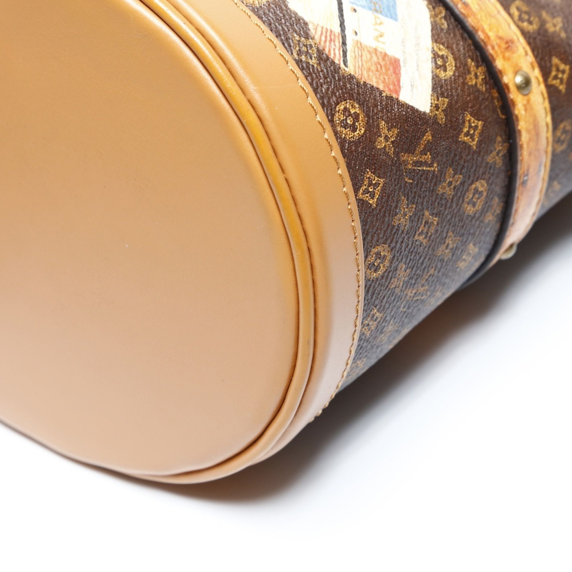 Louis Vuitton Louis Vuitton 2018 Monogram Trompe L'oeil Duffel Bag/Shoulder Bag, Brown, WS26629 Size ONE SIZE - 7 Thumbnail