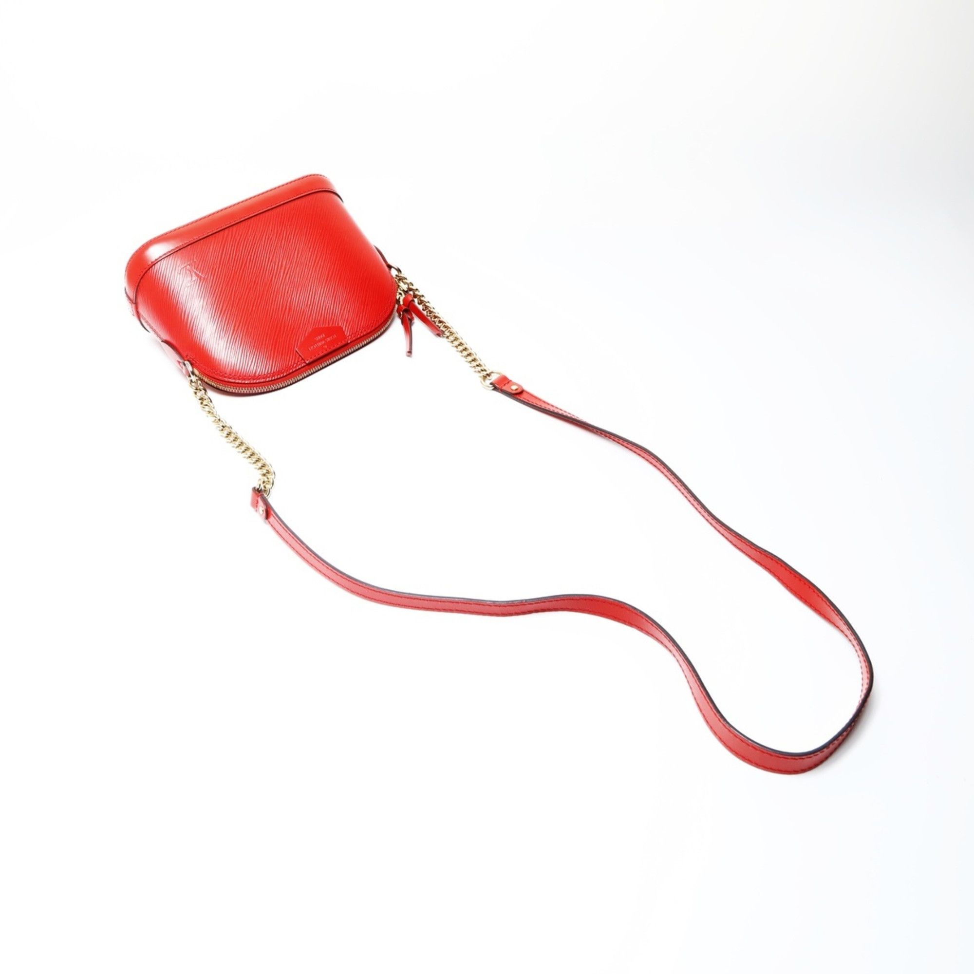 Louis Vuitton Louis Vuitton 2018 Epi Alma Mini Shoulder Bag, Red, WS26675 Size ONE SIZE - 10 Thumbnail