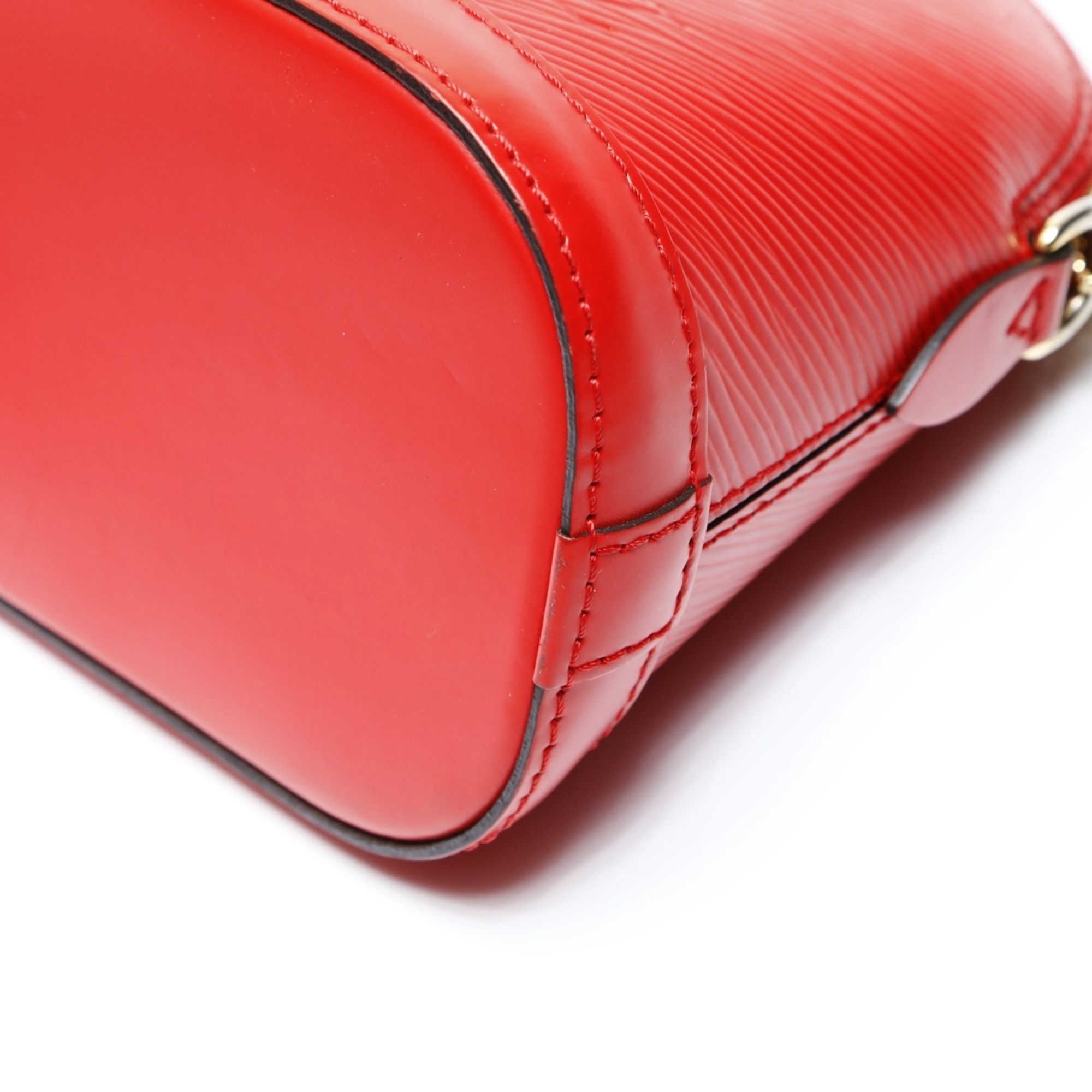 Louis Vuitton Louis Vuitton 2018 Epi Alma Mini Shoulder Bag, Red, WS26675 Size ONE SIZE - 7 Thumbnail