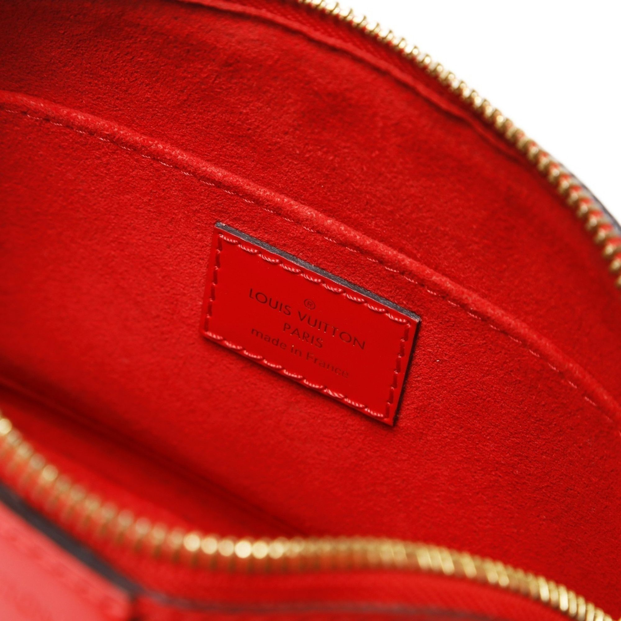 Louis Vuitton Louis Vuitton 2018 Epi Alma Mini Shoulder Bag, Red, WS26675 Size ONE SIZE - 11 Thumbnail