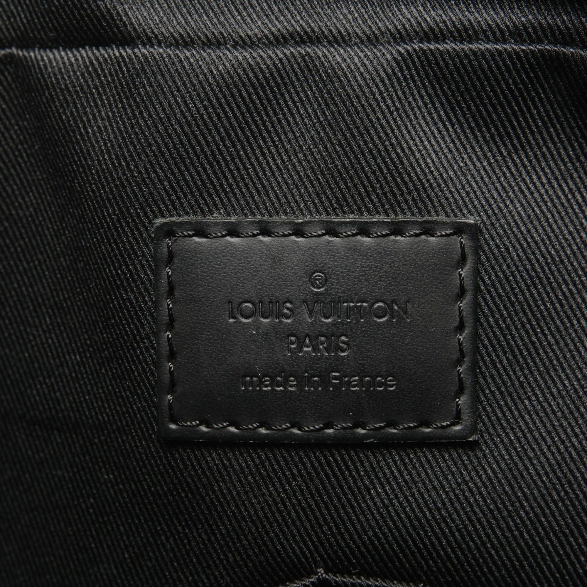 Louis Vuitton Louis Vuitton 2017 Damier Graphite Horizon Shoulder Bag in Black (WS27117) Size ONE SIZE - 9 Thumbnail