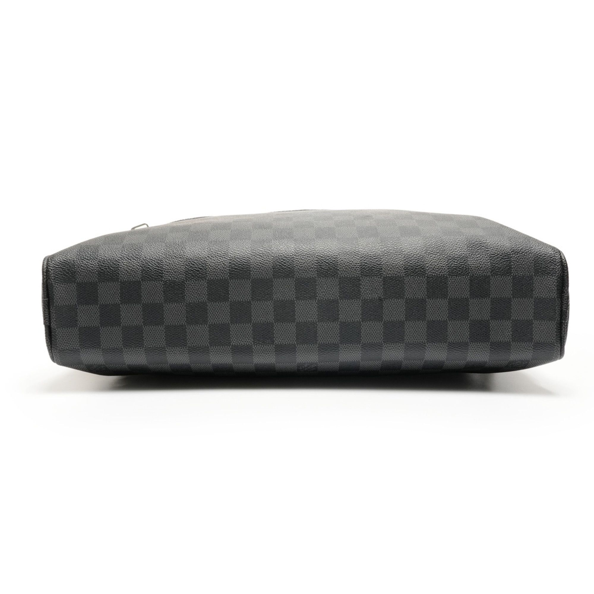 Louis Vuitton Louis Vuitton 2017 Damier Graphite Horizon Shoulder Bag in Black (WS27117) Size ONE SIZE - 7 Thumbnail
