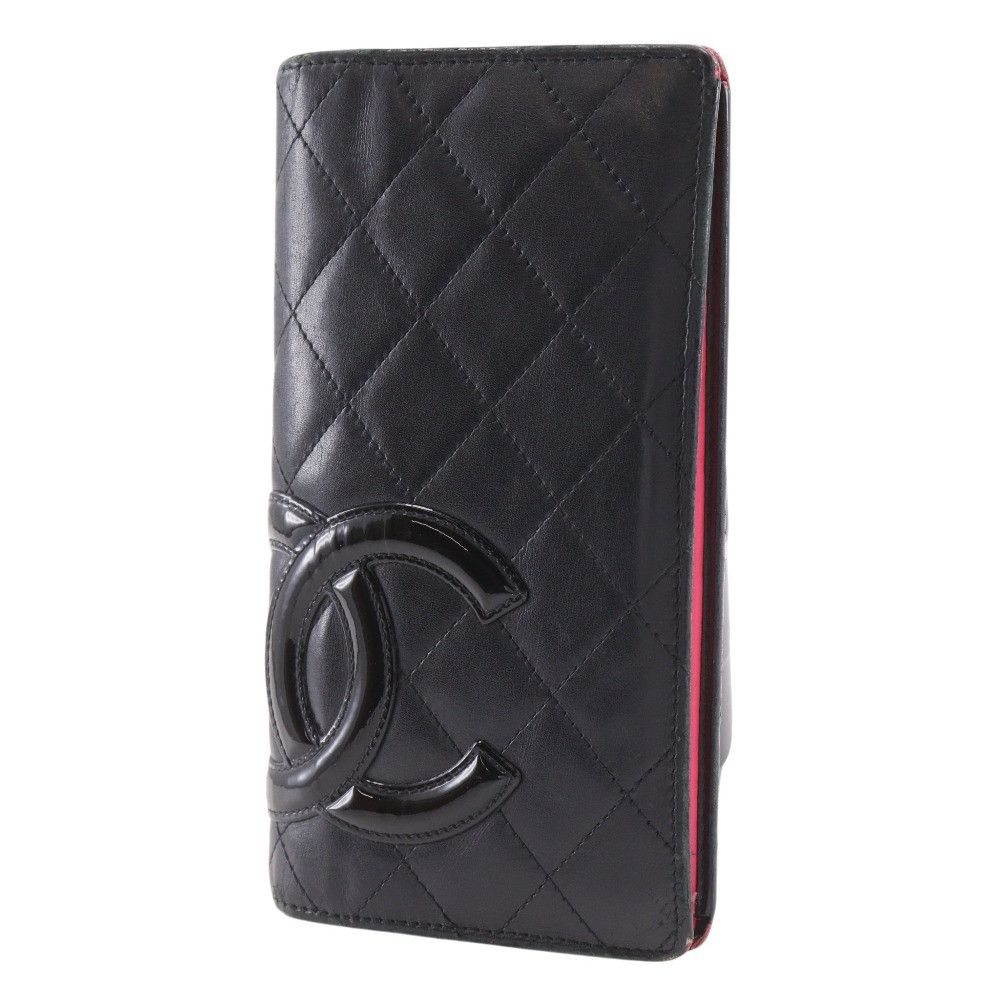 Chanel Chanel Chanel Cambon Line Calf Long Wallet Leather Long Wallet A26717 DUTY FREE for USA Size ONE SIZE - 2 Thumbnail